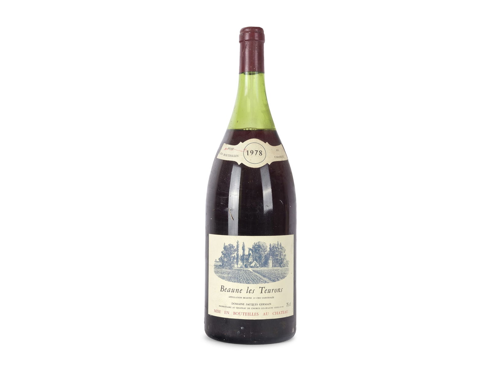 1 bottle, Beaune les Teurons: 1 bottle Beaune les Teurons 1978 0.75 l Proper storage in the wine cellar Standard shipping in a wine box with Austrian Post is possible 1 Flasche Beaune les Teurons 1978 0,75 lt Fachgerechte Lagerung