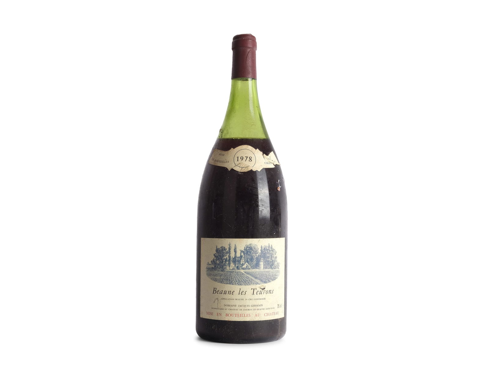 1 bottle, Beaune les Teurons: 1 bottle Beaune les Teurons 1978 0.75 l Loss of fill level Proper storage in the wine cellar Standard shipping in a wine box with Austrian Post is possible 1 Flasche Beaune les Teurons 1978 0,75 lt F&