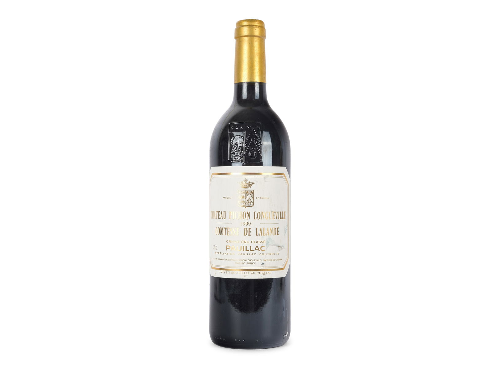 1 bottle, Chateau Pichon Longueville: 1 bottle Chateau Pichon Longueville Comtesse de Lalande 1999 0.75 l Proper storage in the wine cellar Standard shipping in a wine box with Austrian Post is possible 1 Flasche Chateau Pichon Longuevill