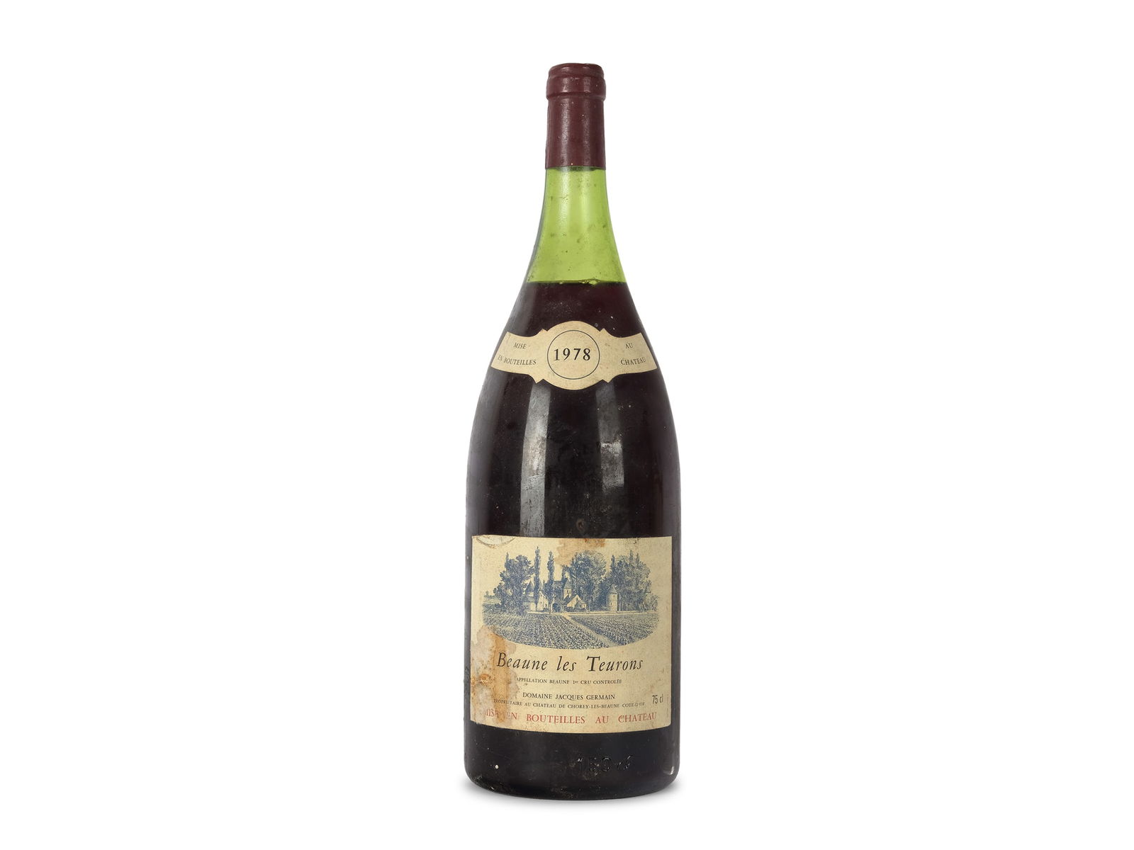 1 bottle, Beaune les Teurons: 1 bottle Beaune les Teurons 1978 0.75 l Proper storage in the wine cellar Standard shipping in a wine box with Austrian Post is possible 1 Flasche Beaune les Teurons 1978 0,75 lt Fachgerechte Lagerung