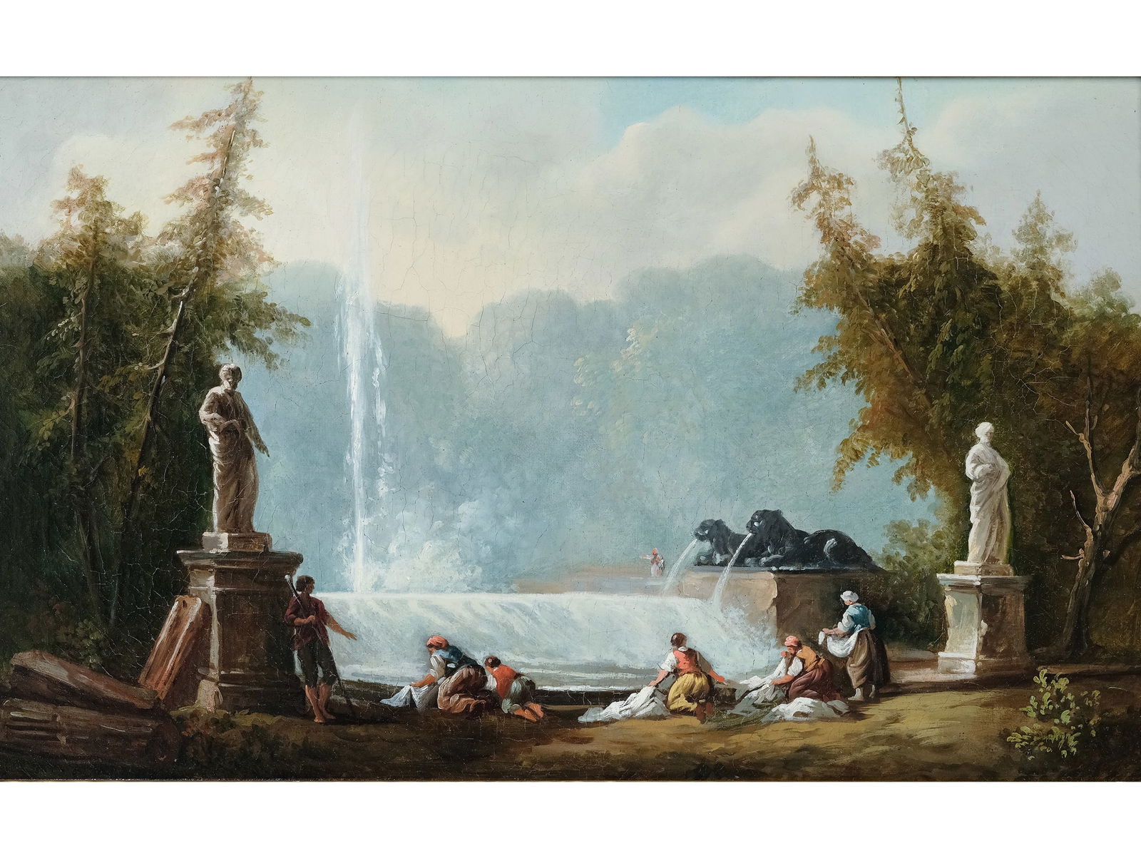 HUBERT ROBERT, PARIS 1733 - 1808 PARIS, CIRCLE OF (1 of 4)