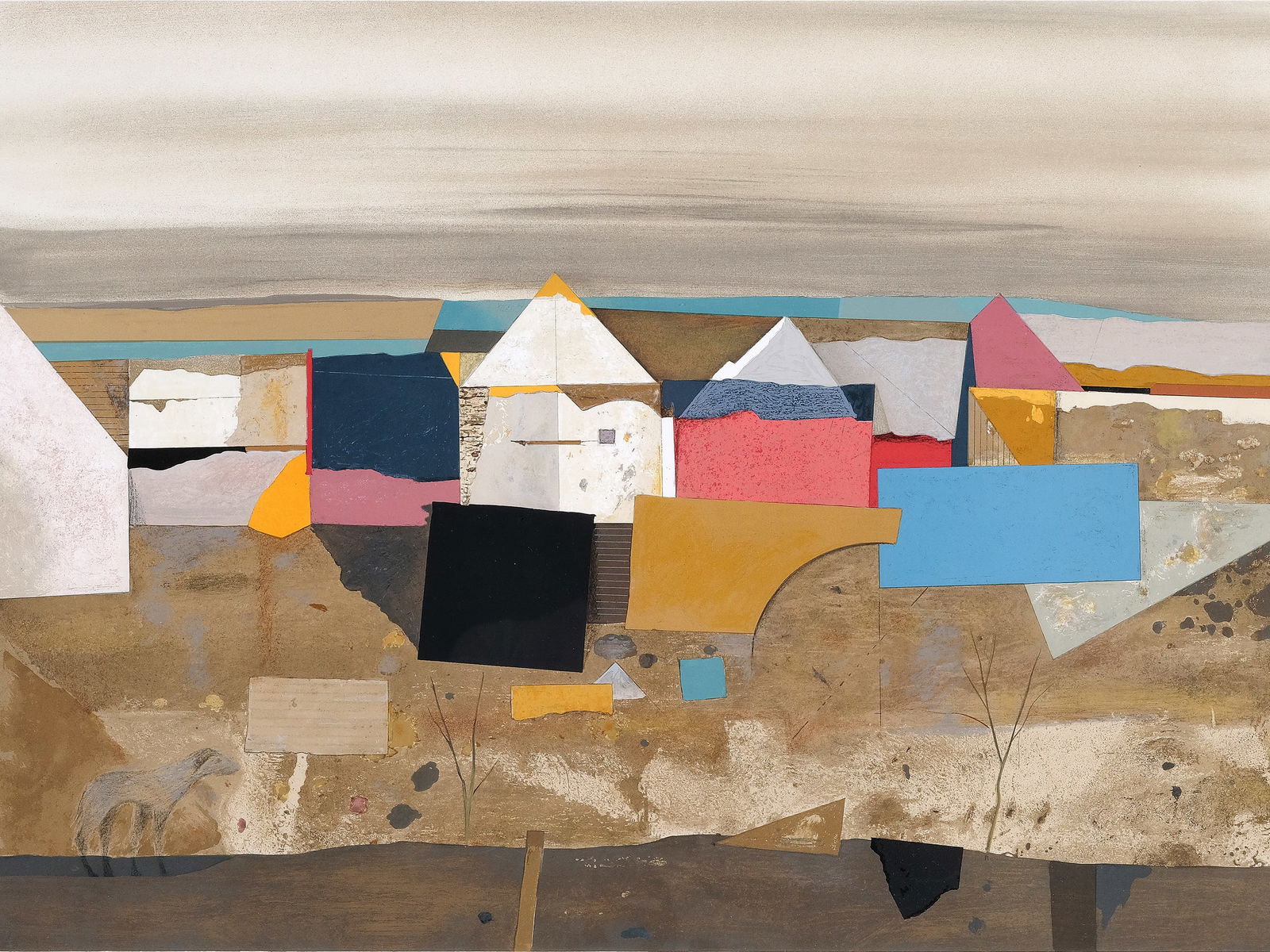 KARL KORAB, BORN IN 1937 IN FALKENSTEIN: Karl KorabBorn in 1937 in Falkenstein House landscapeLithograph on paper38.7 x 52 cm, with frame 59 x 79 cmNumbered 19/120 lower leftSigned and dated (20)07 lower right