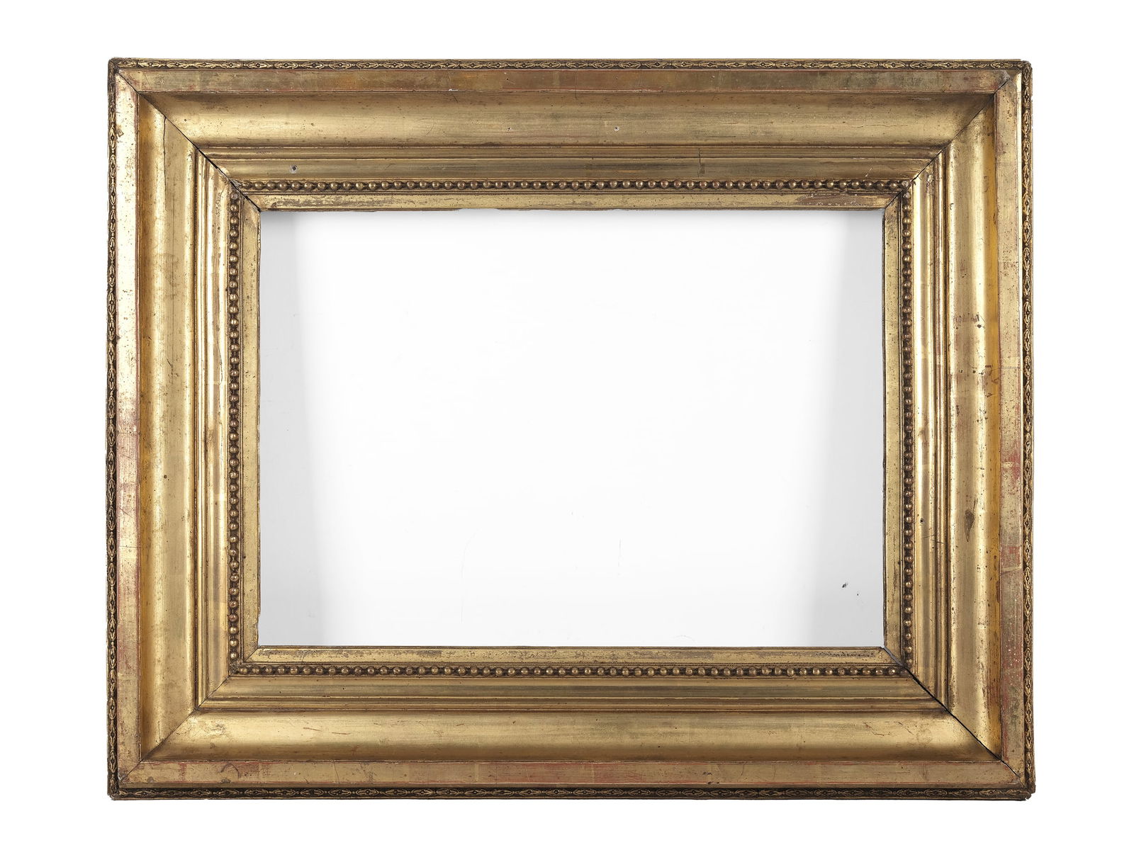 PICTURE FRAME, 19TH CENTURY: Picture frame19th centuryWood carved with original gilding65.5 x 52 cm, light measurement 44 x 30.8 cm