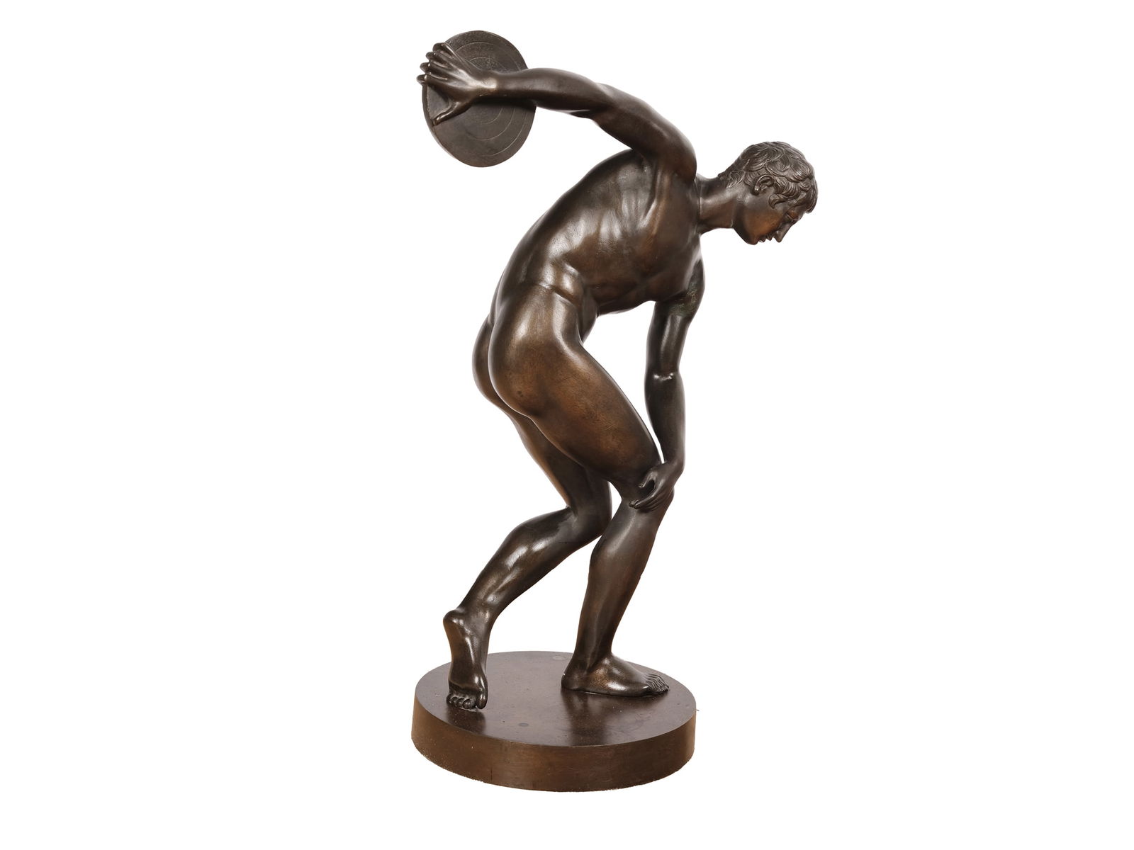 ATHLETE, DISCUS THROWER BASED ON ANCIENT MODELS (1 of 4)