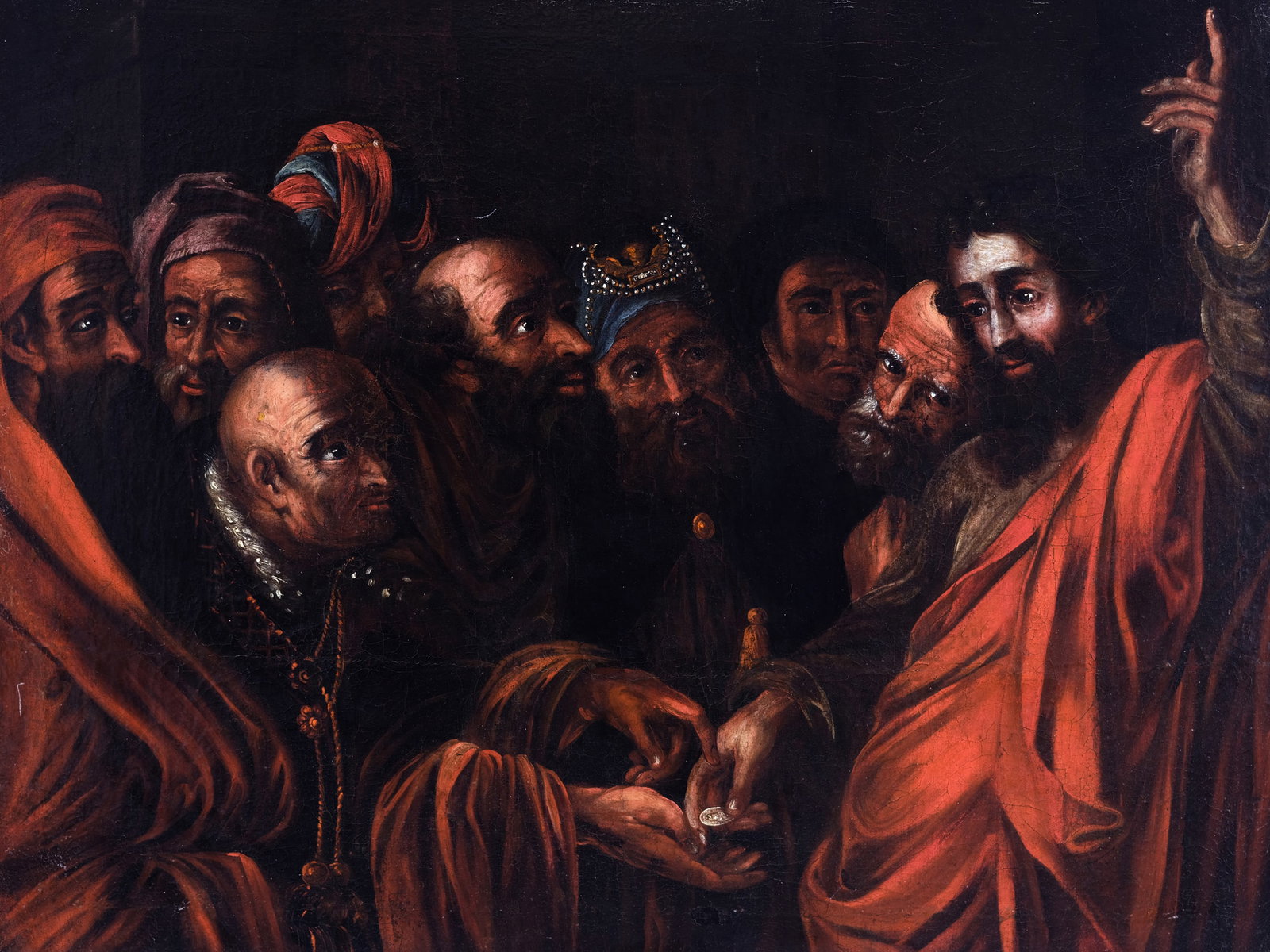 OLD MASTER PAINTING, CIRCA 1600 (1 of 6)