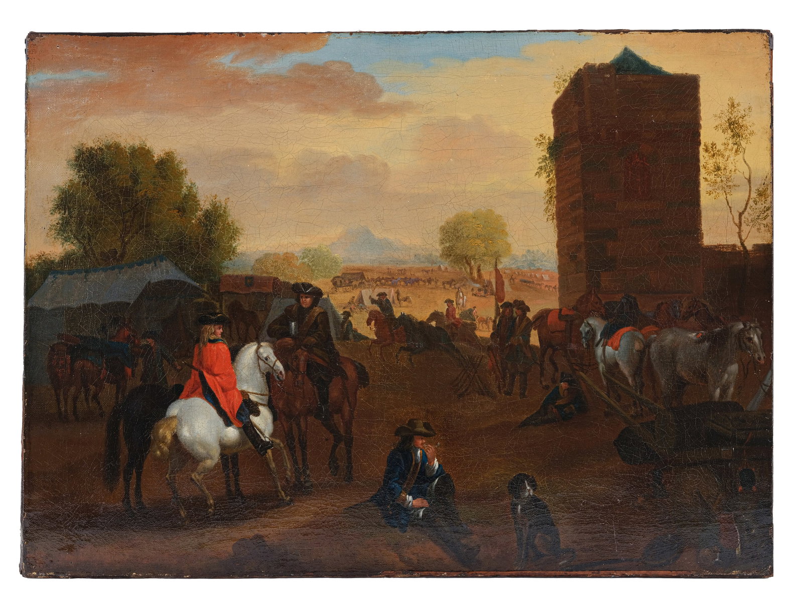 ADAM FRANS VAN DER MEULEN, 1632 - 1690, ATTRIBUTED (1 of 6)