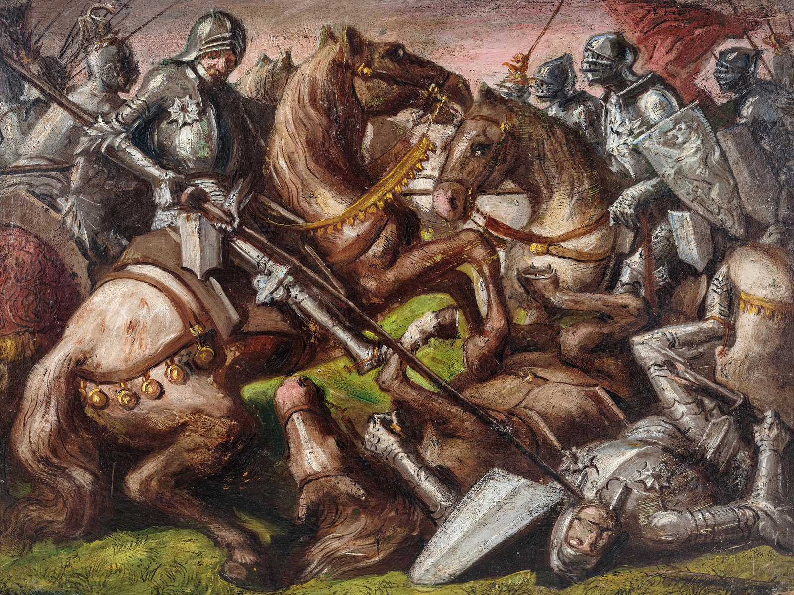 BATTLE SCENE, 18TH CENTURY (1 of 6)