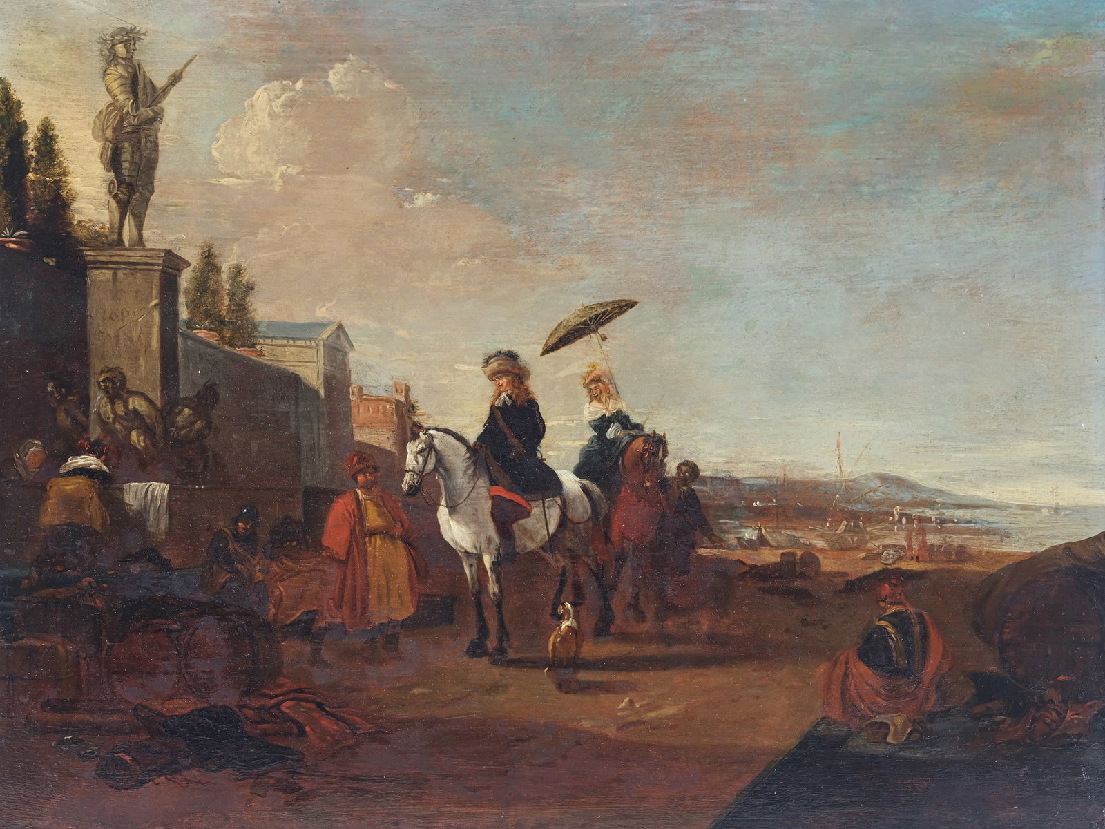 PHILIPS WOUWERMAN, 1619 - 1668, CIRCLE OF (1 of 6)