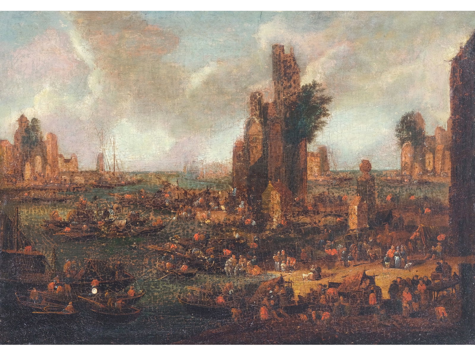 PIETER CASTELLS II, 1650 - 1701, ATTRIBUTED (1 of 5)