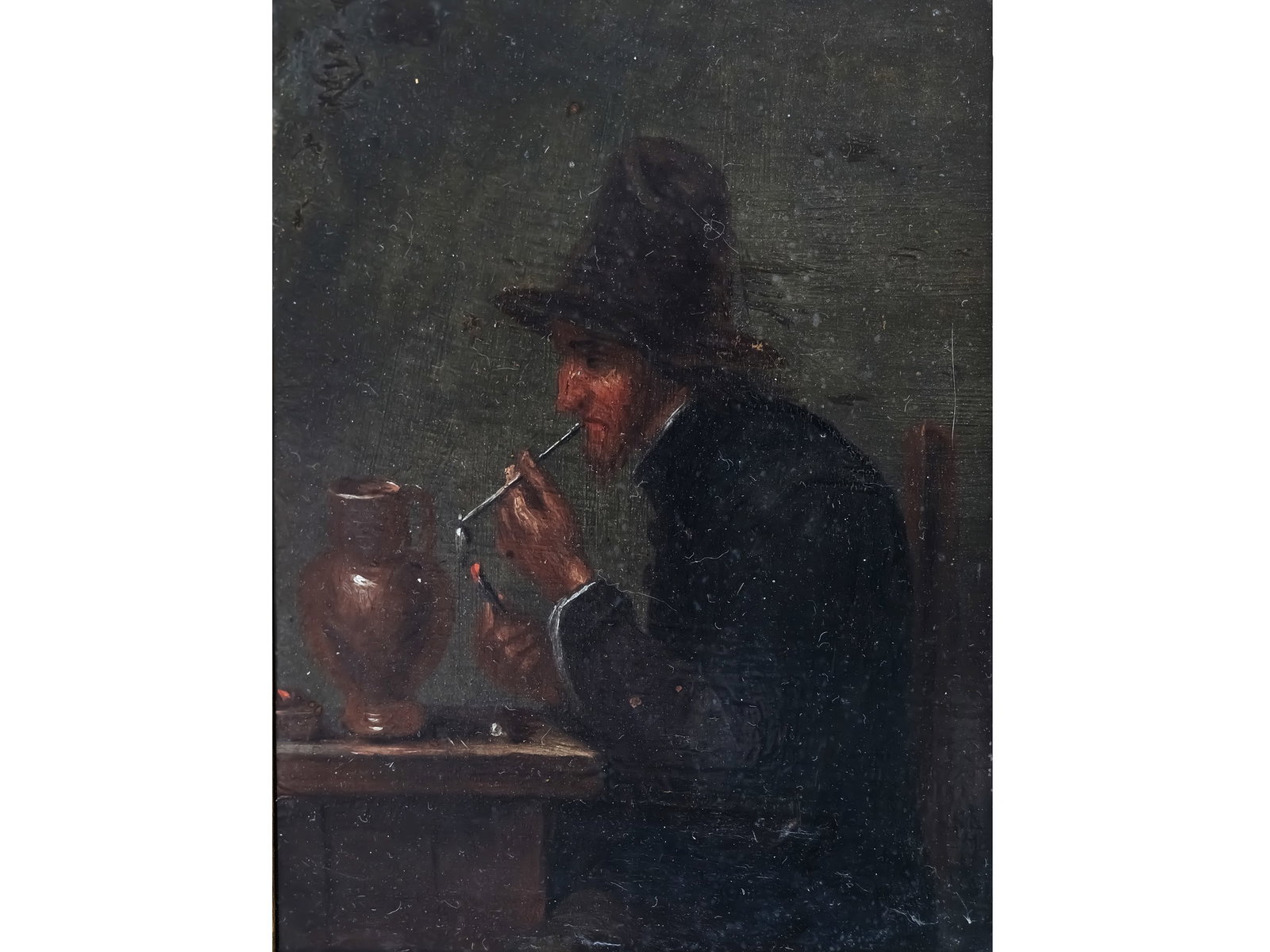 THE PIPE SMOKER, 17TH CENTURY (1 of 4)
