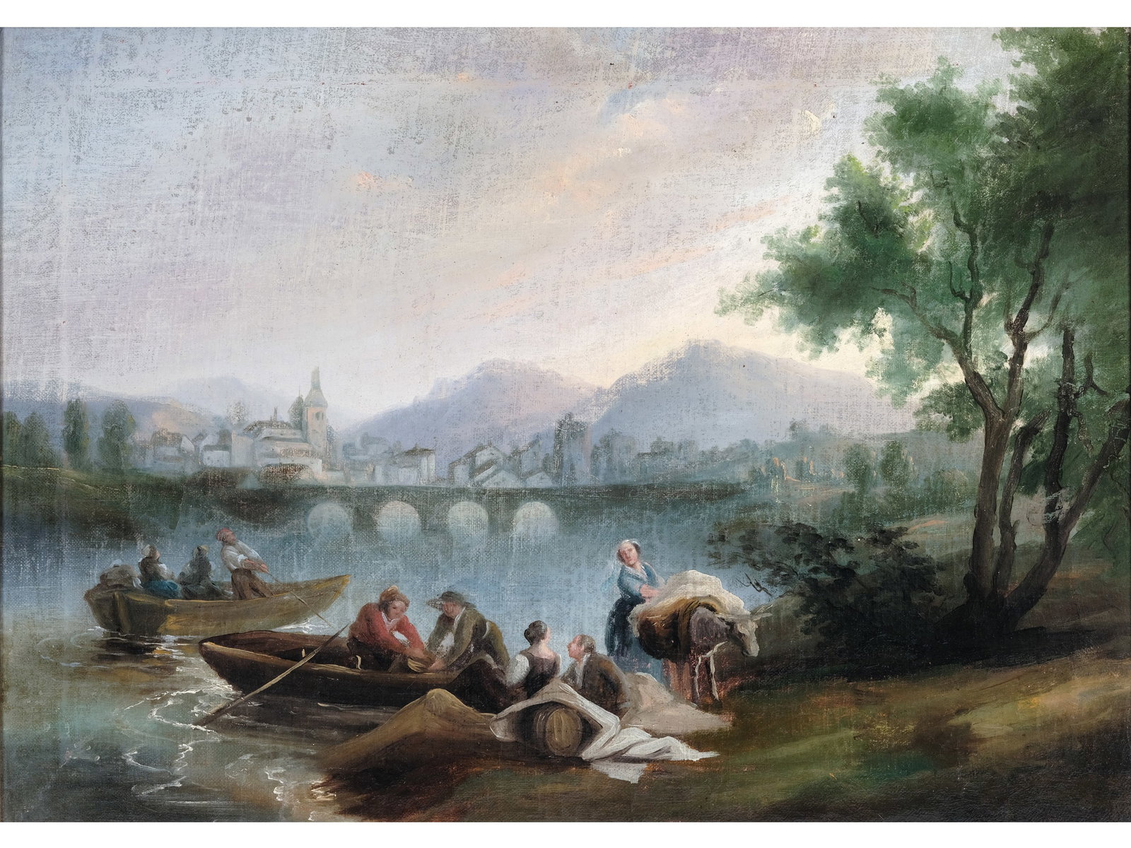 FISHERMEN BY THE RIVER, NORTHERN ITALY (1 of 5)