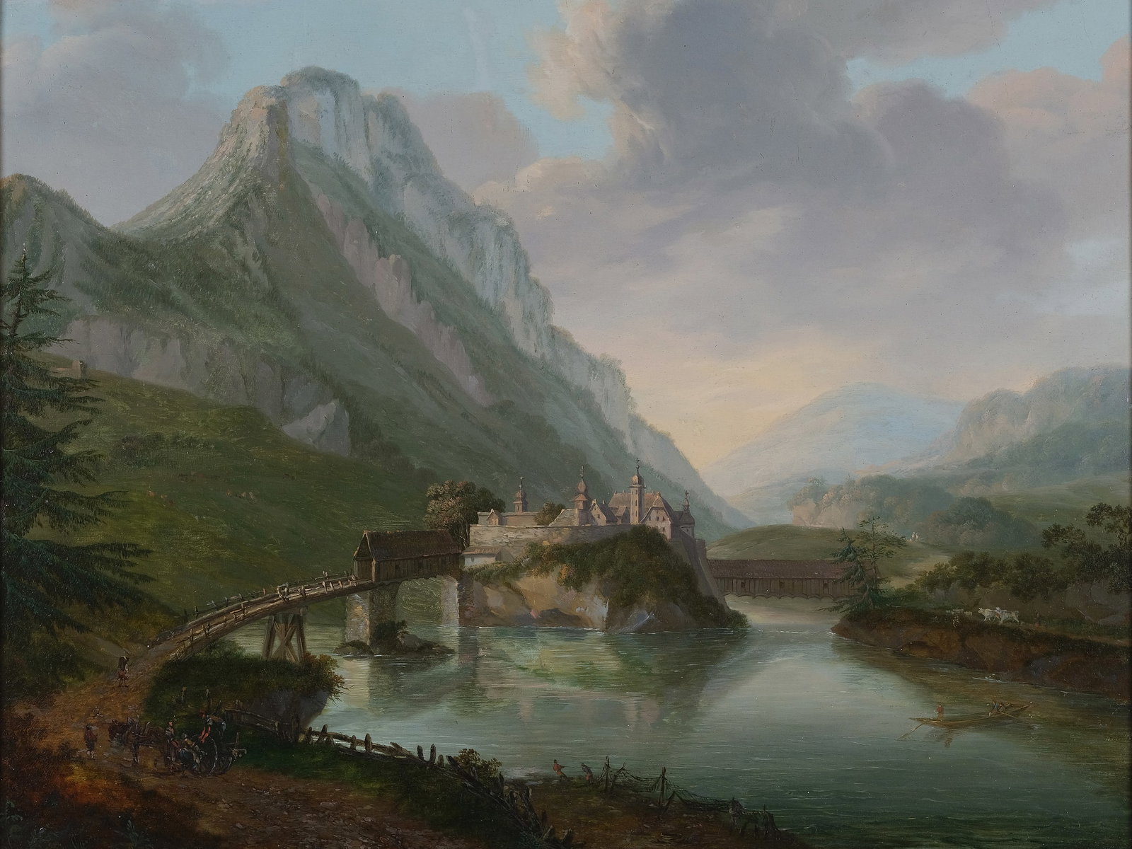 FRIEDRICH ROSENBERG, 1758 - 1833, ATTRIBUTED (1 of 6)