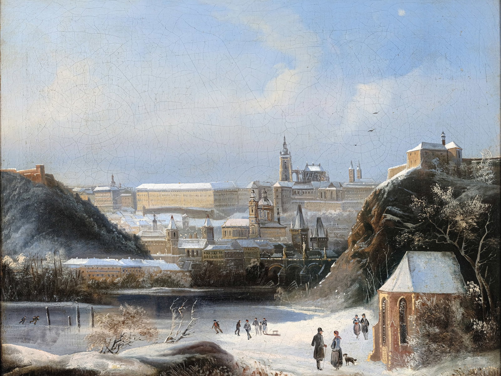 JOHANN WILHELM JANKOWSKI, 1825 - 1870, ATTRIBUTED (1 of 6)