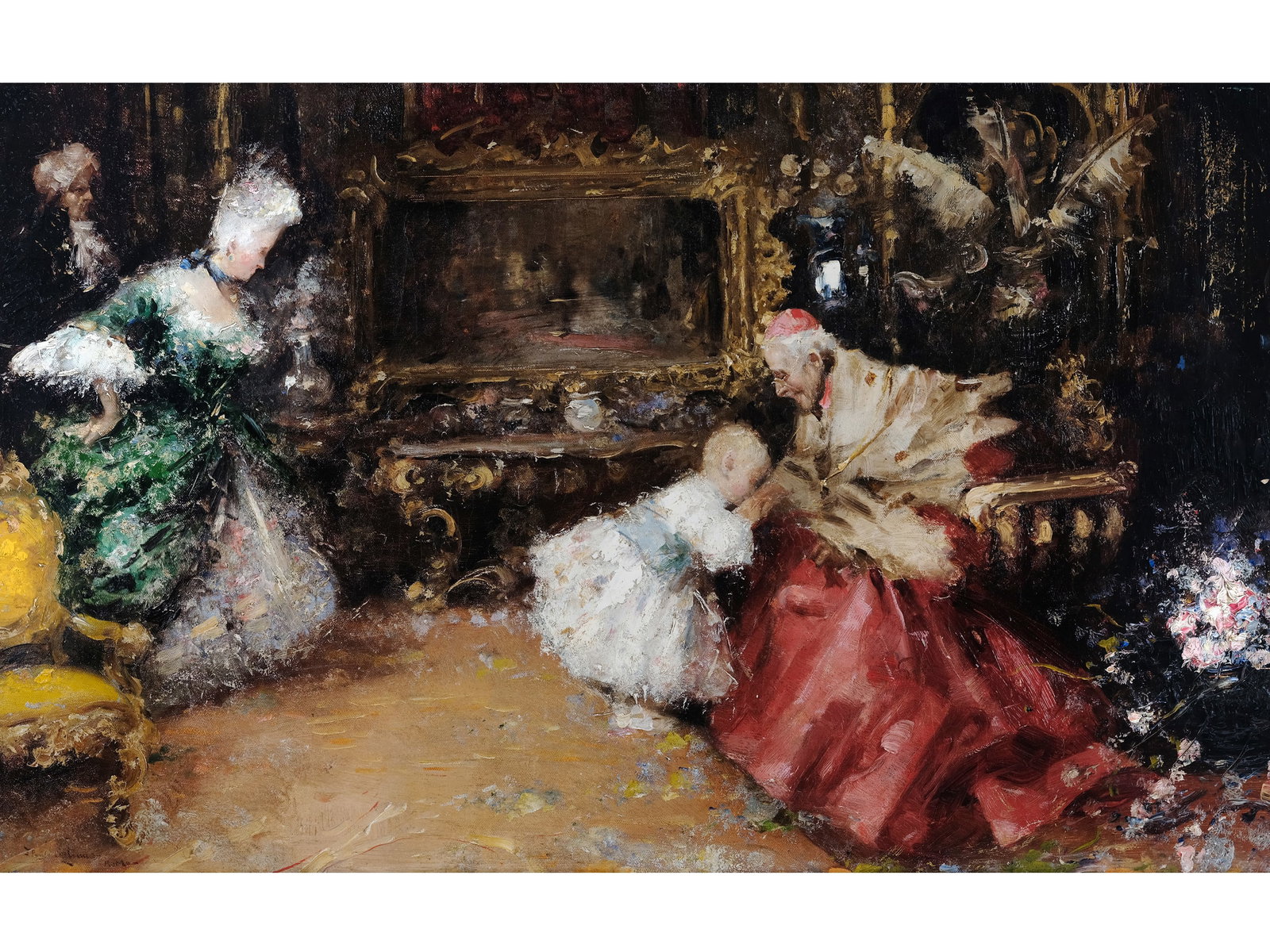 JUAN PABLO SALINAS TERUEL, 1871 - 1946, ATTRIBUTED (1 of 5)