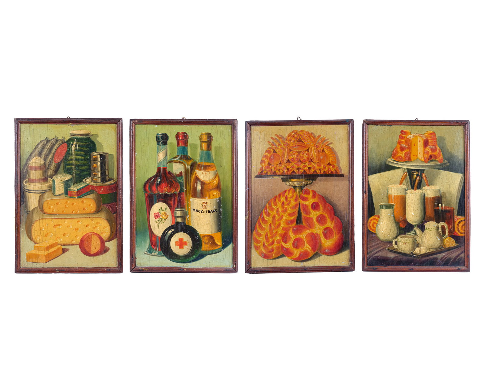 BUNDLE OF 4 PAINTINGS, CIRCA 1900/10 (1 of 4)