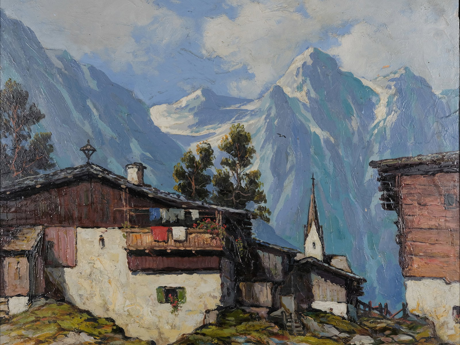 M. GUST, 20TH-CENTURY PAINTER (1 of 5)