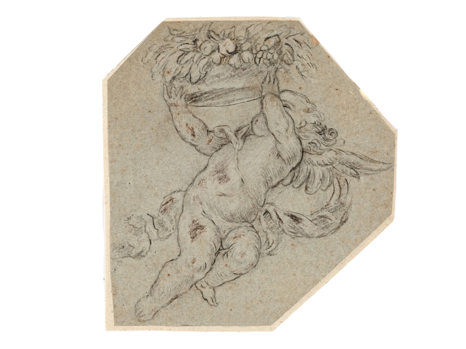 OLD MASTER DRAWING, 17TH CENTURY? (1 of 3)