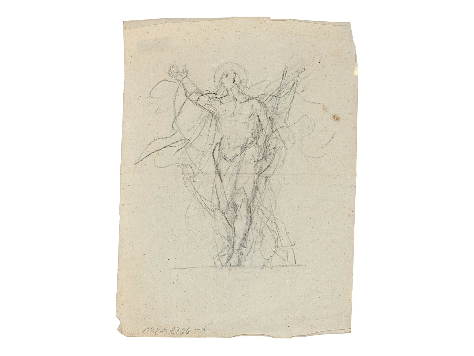 OLD MASTER DRAWING, 17TH CENTURY? (1 of 3)