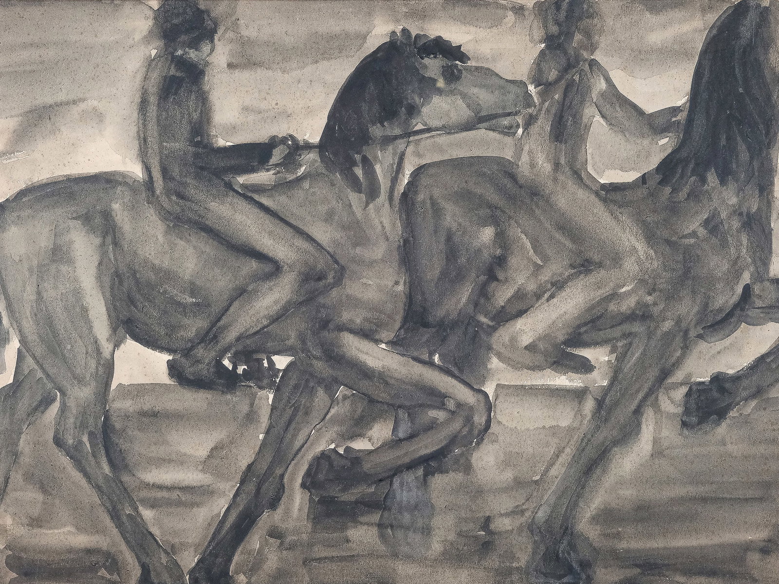 LUDWIG VON HOFMANN, DARMSTADT 1861 - 1945 PILLNITZ NEAR DRESDEN, ATTRIBUTED (1 of 5)