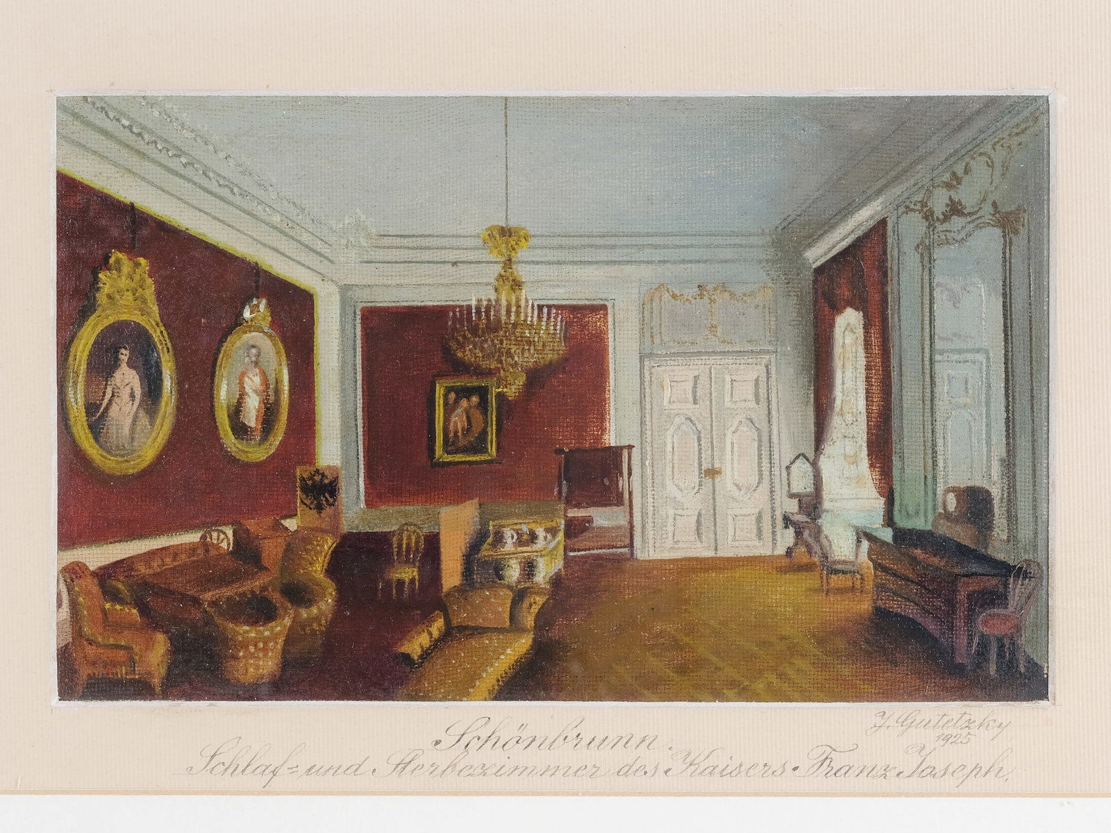 JOSEF GUDETZKY, PAINTER, C. 1900 (1 of 4)