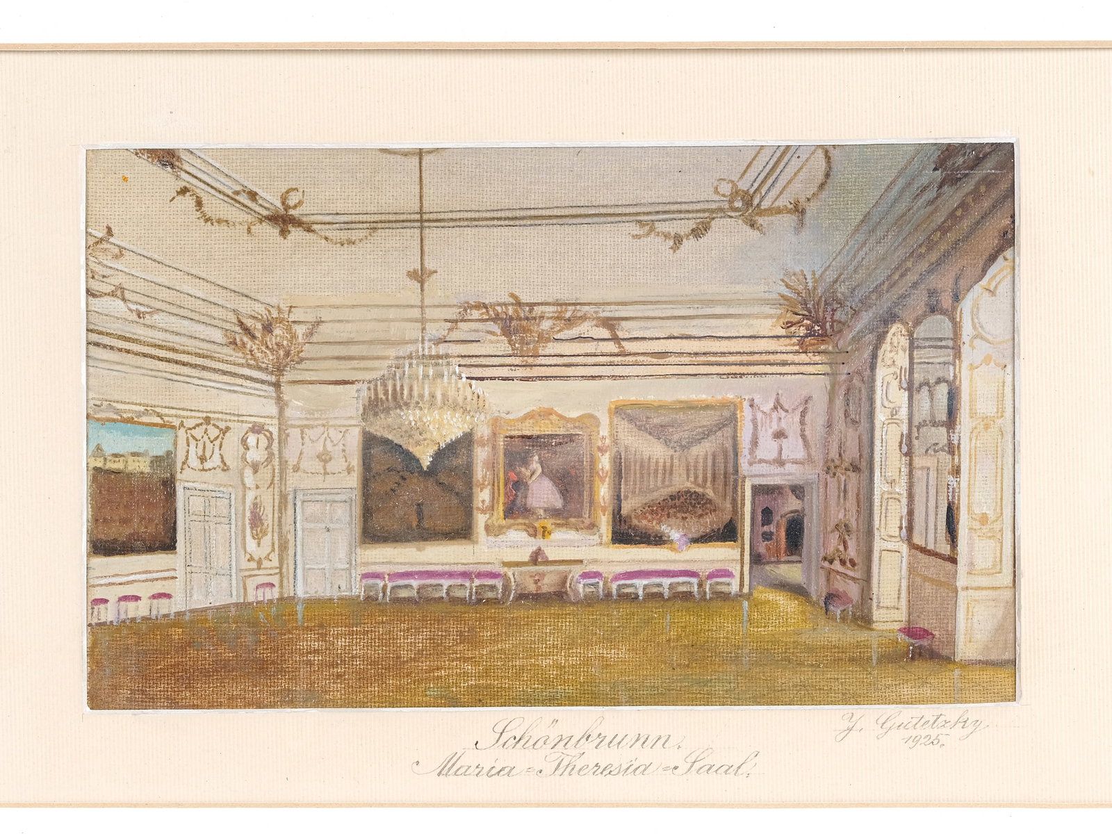 JOSEF GUDETZKY, PAINTER, C. 1900 (1 of 4)