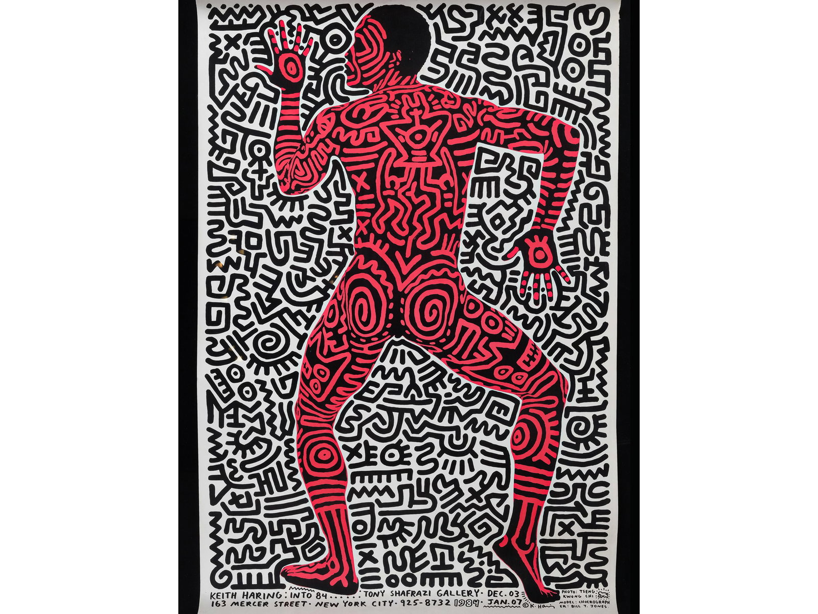 KEITH HARING, PENNSYLVANIA 1958 - 1990 NEW YORK CITY (1 of 6)