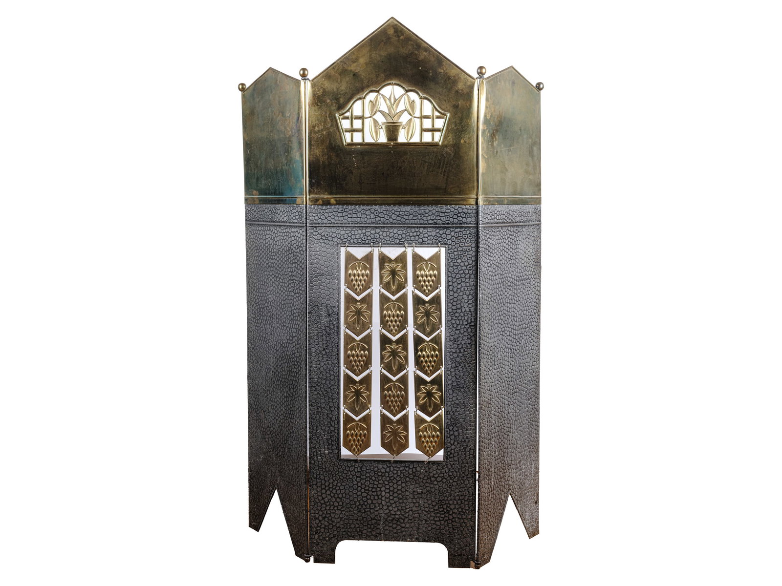 FOLDING SCREEN, IN THE STYLE OF DAGOBERT PECHE (1 of 4)