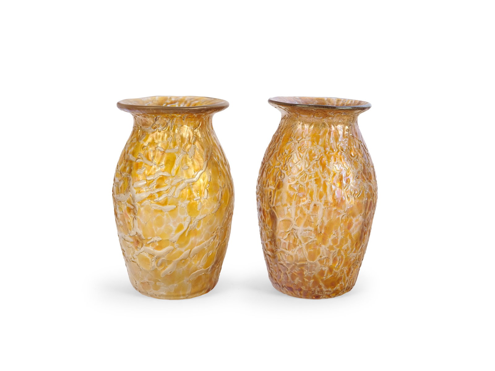 JOHANN LOETZ-WITWE, KLOSTERMUeHLE?, PAIR OF VASES (1 of 2)