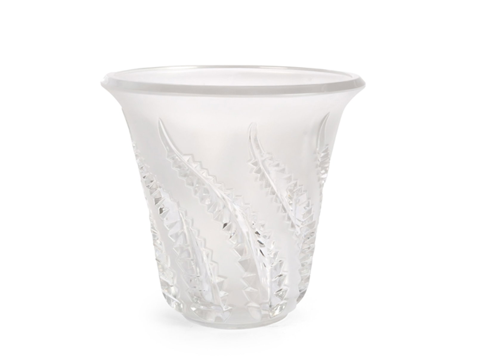 VASE IN THE STYLE OF RENE LALIQUE, 20TH CENTURY (1 of 3)
