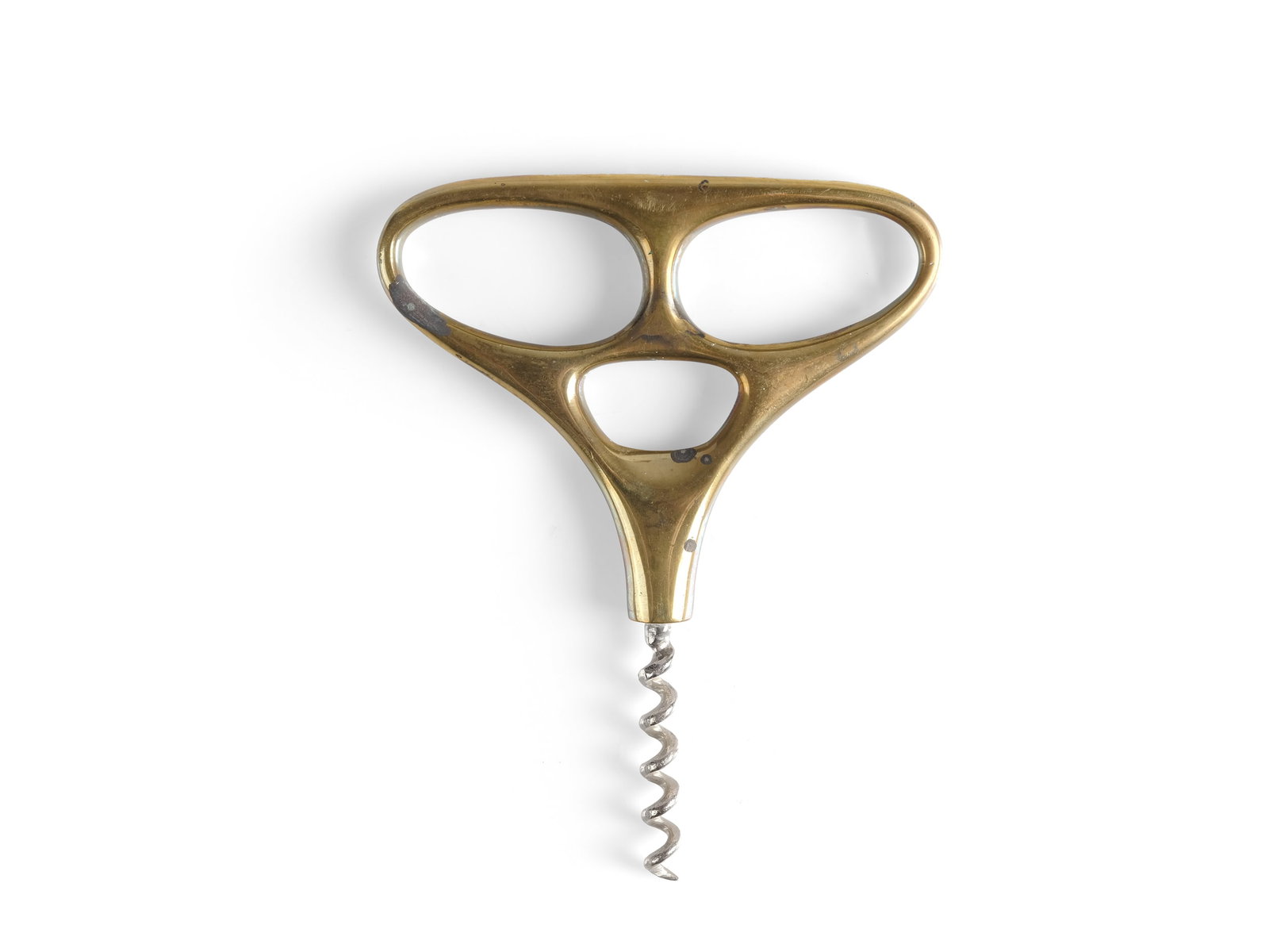 AUBOeCK BOTTLE OPENER, BRASS: Auboeck bottle openerBrassLength 14.5 cm, width 11.5 cm