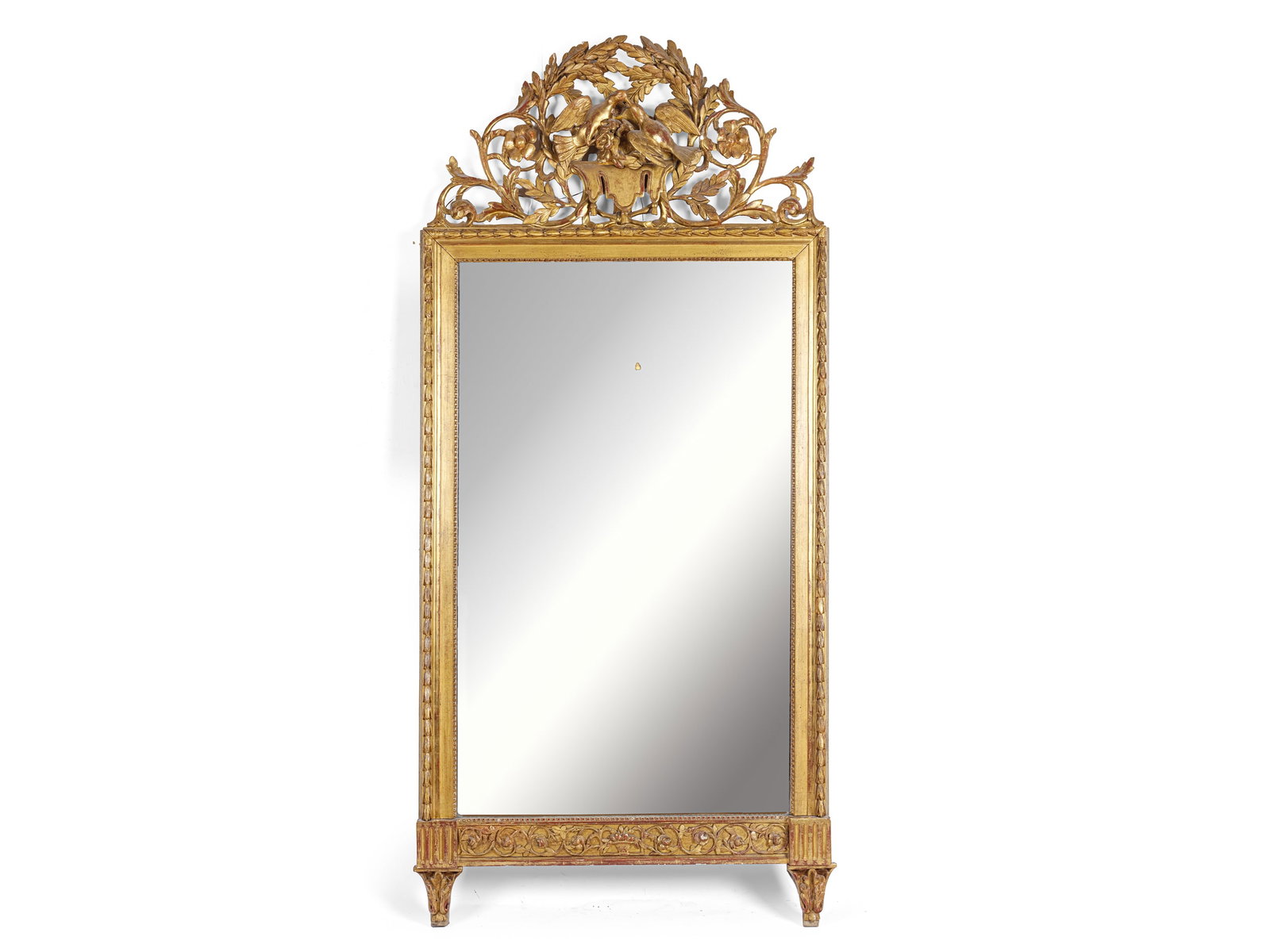 LARGE WALL MIRROR, 18TH CENTURY (1 of 4)