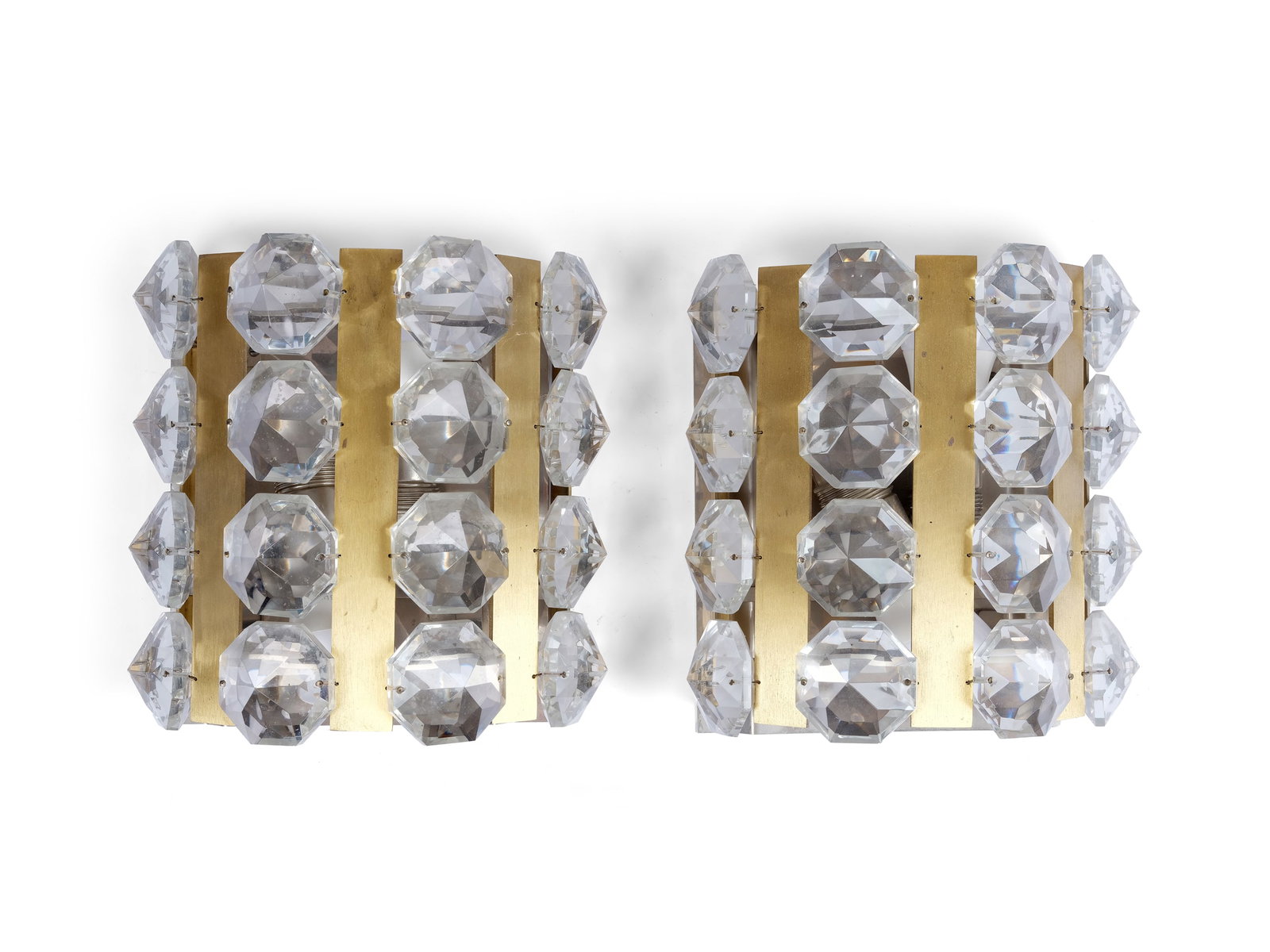 PAIR OF WALL SCONCES, ART DECO (1 of 2)