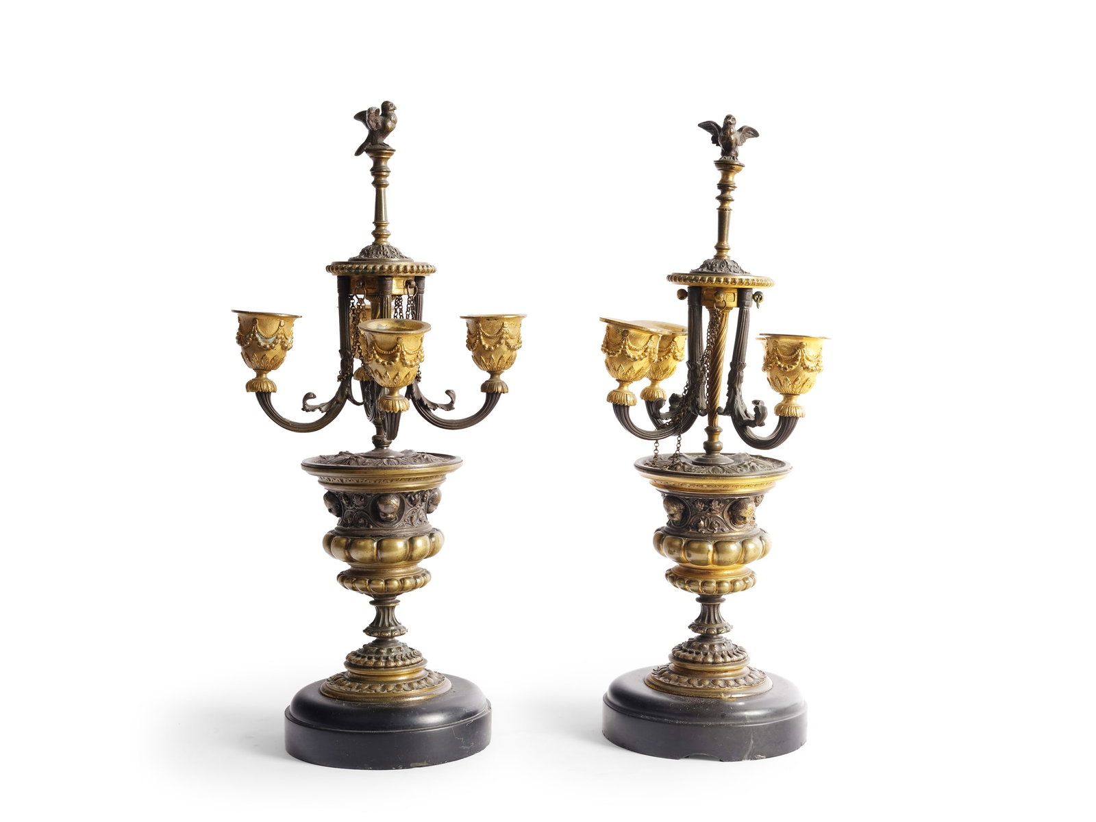 PAIR OF CANDLESTICKS, FRANCE, CIRCA 1860 (1 of 3)