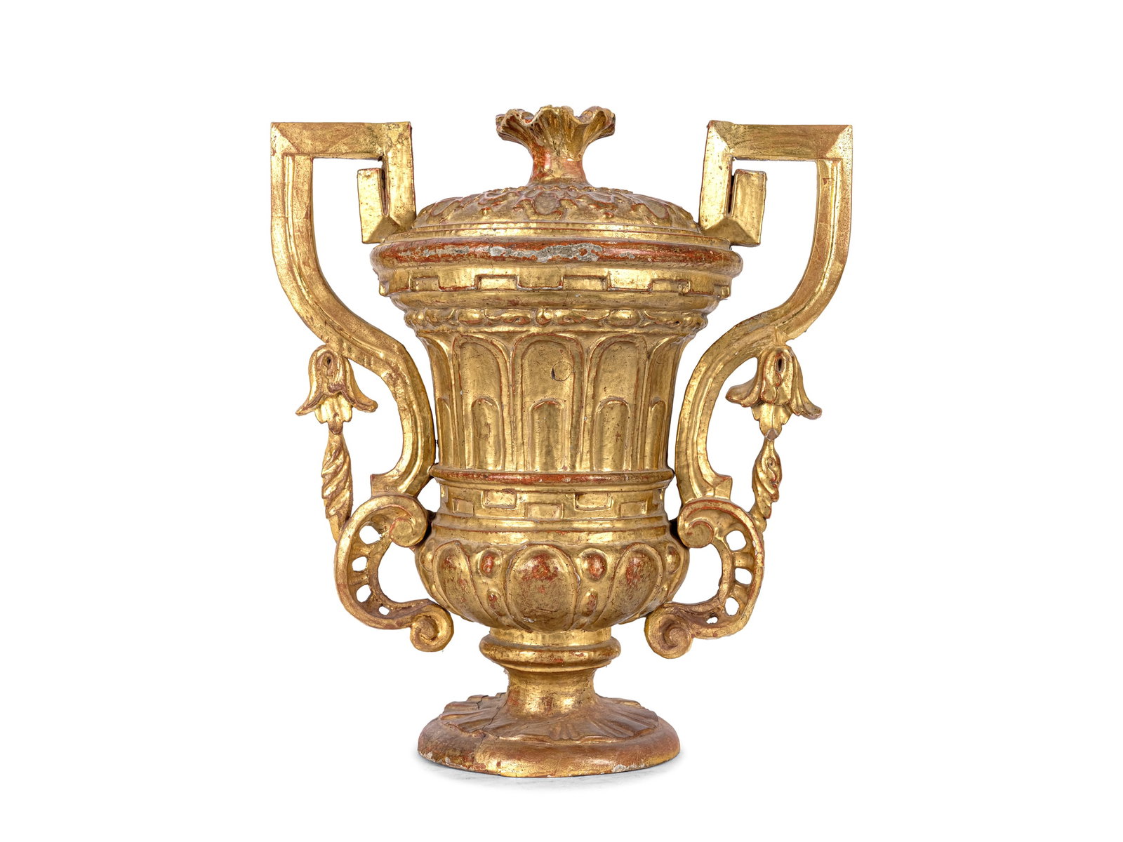 BAROQUE DECORATIVE VASE, 18TH CENTURY (1 of 3)