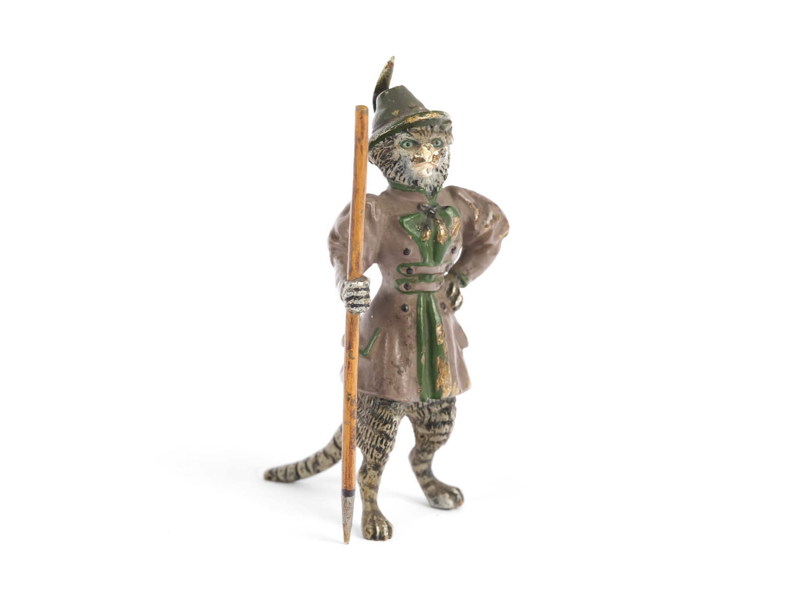 BOOTED CAT, VIENNESE BRONZE (1 of 4)