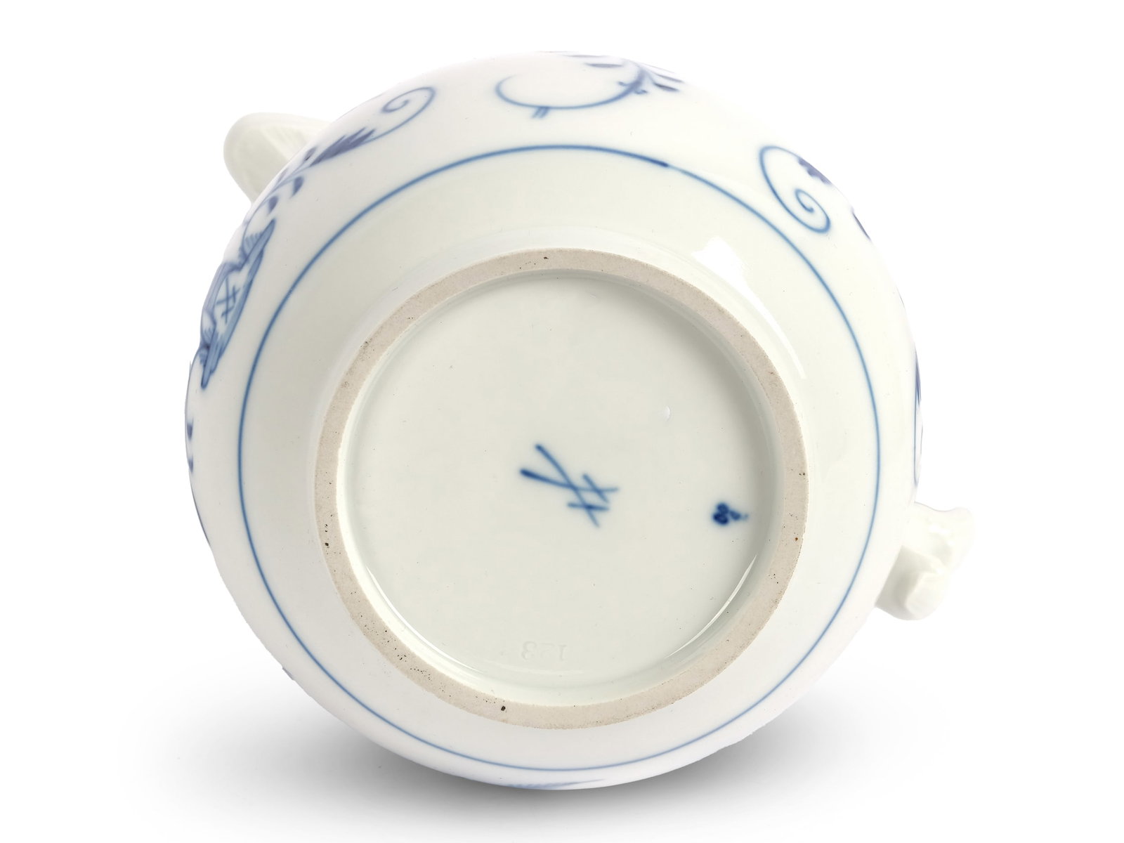 POT, MEISSEN PORCELAIN - 4