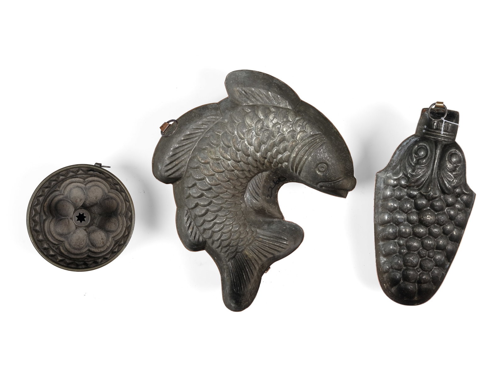 BUNDLE: 3 COPPER BAKING MOLDS - 2