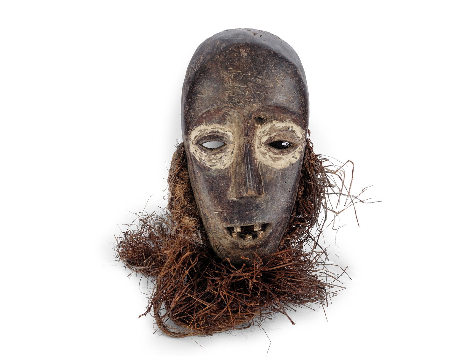 AFRICAN WOODEN MASK (1 of 4)