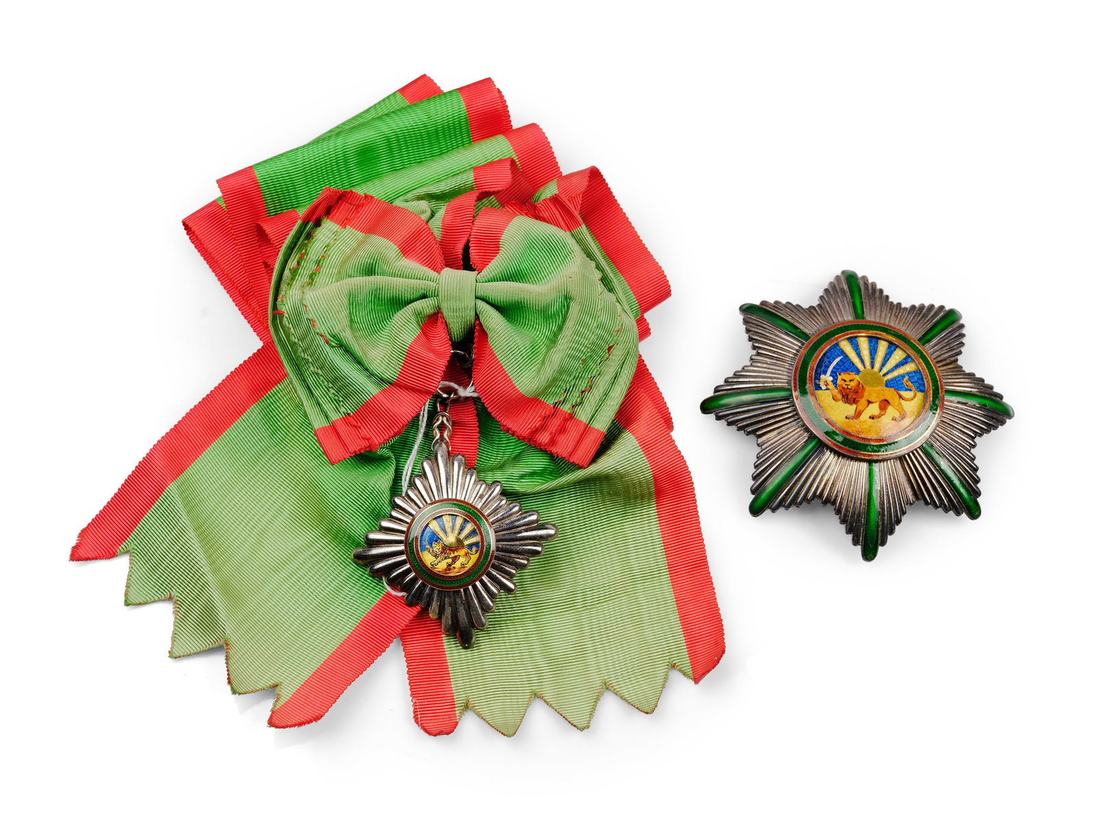 GRAND CROSS AND BREAST STAR, IRAN (1 of 4)