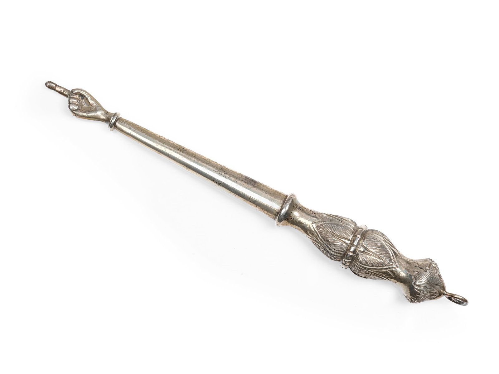 TORAH POINTER, SOLID SILVER (1 of 2)
