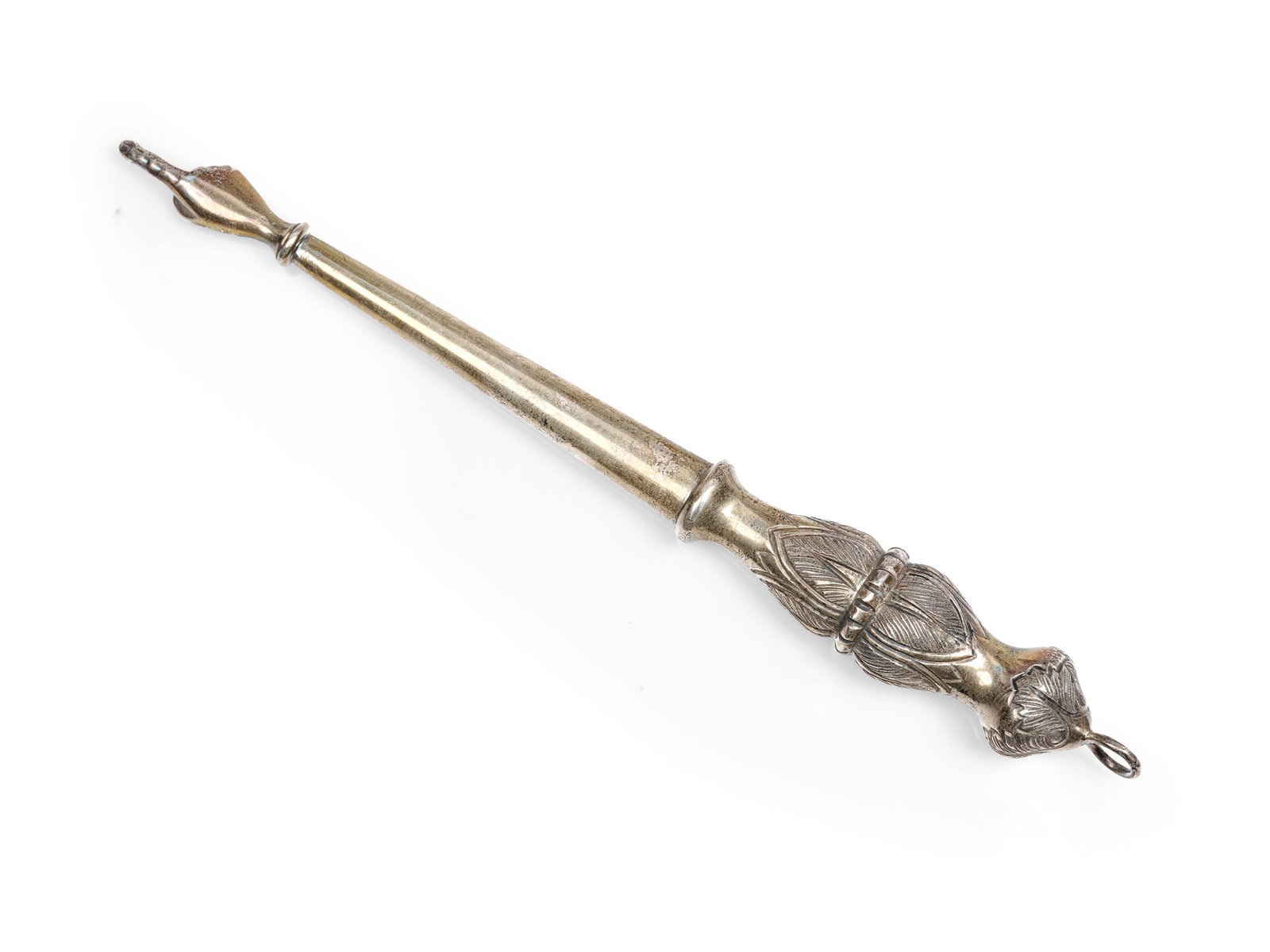 TORAH POINTER, SOLID SILVER - 2