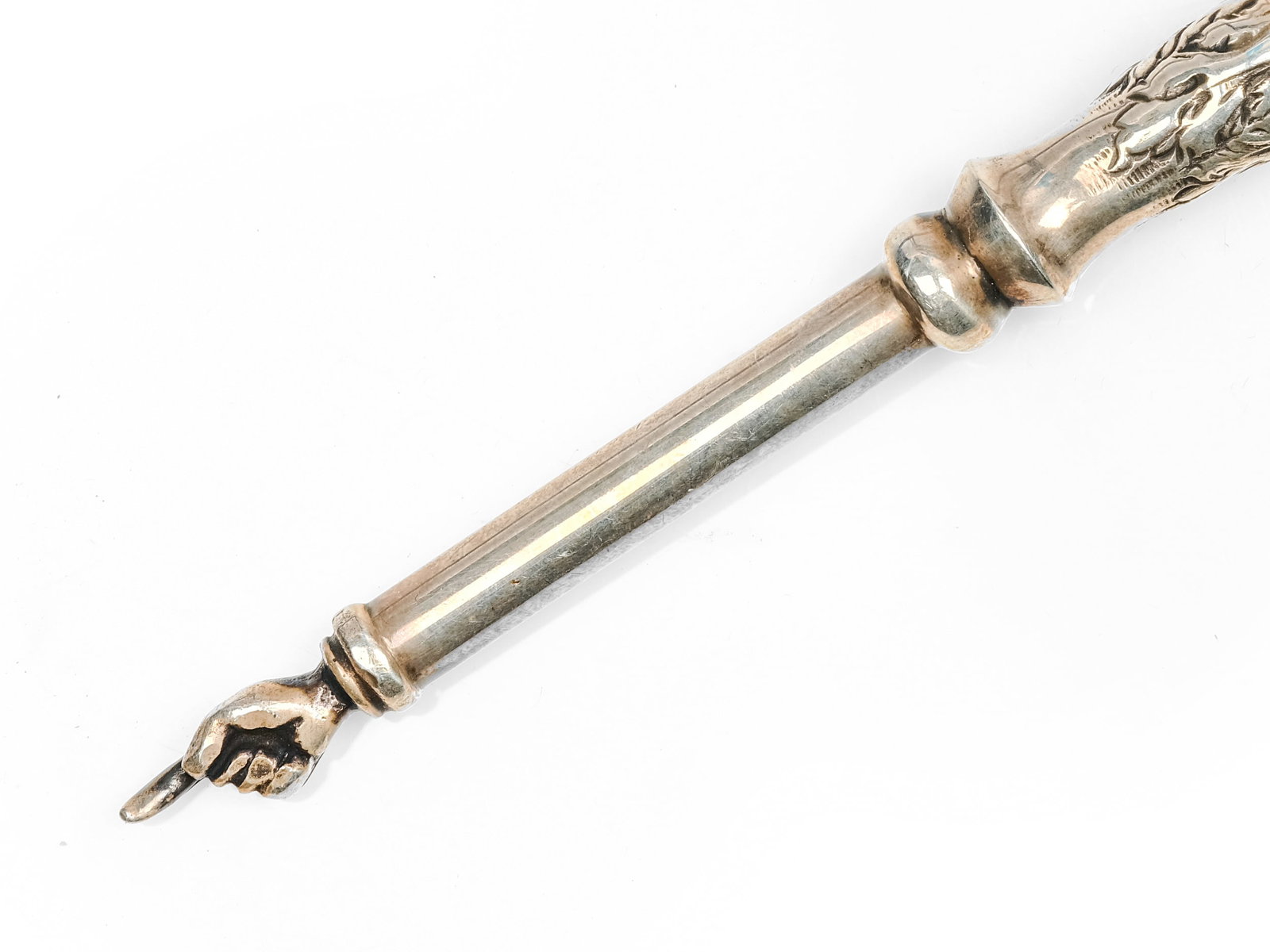 TORAH POINTER, SILVER, 925 STERLING HALLMARKED - 3