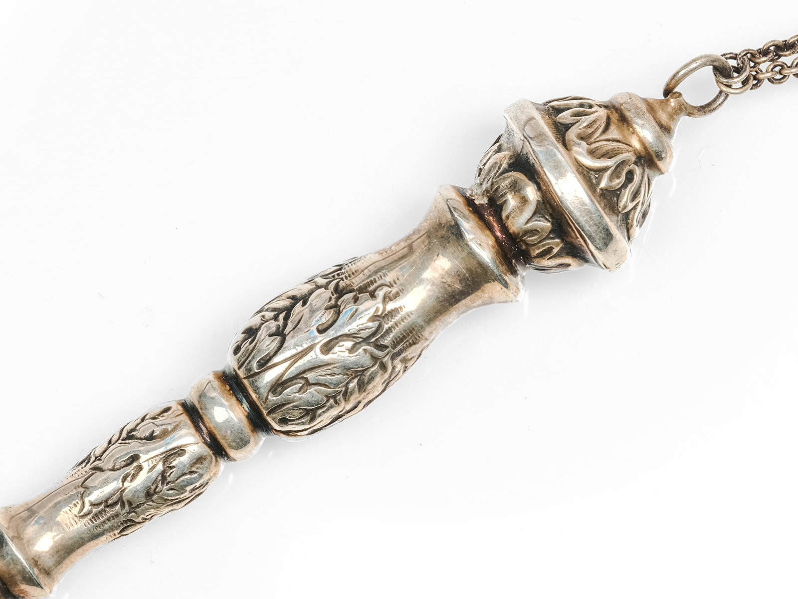 TORAH POINTER, SILVER, 925 STERLING HALLMARKED - 4