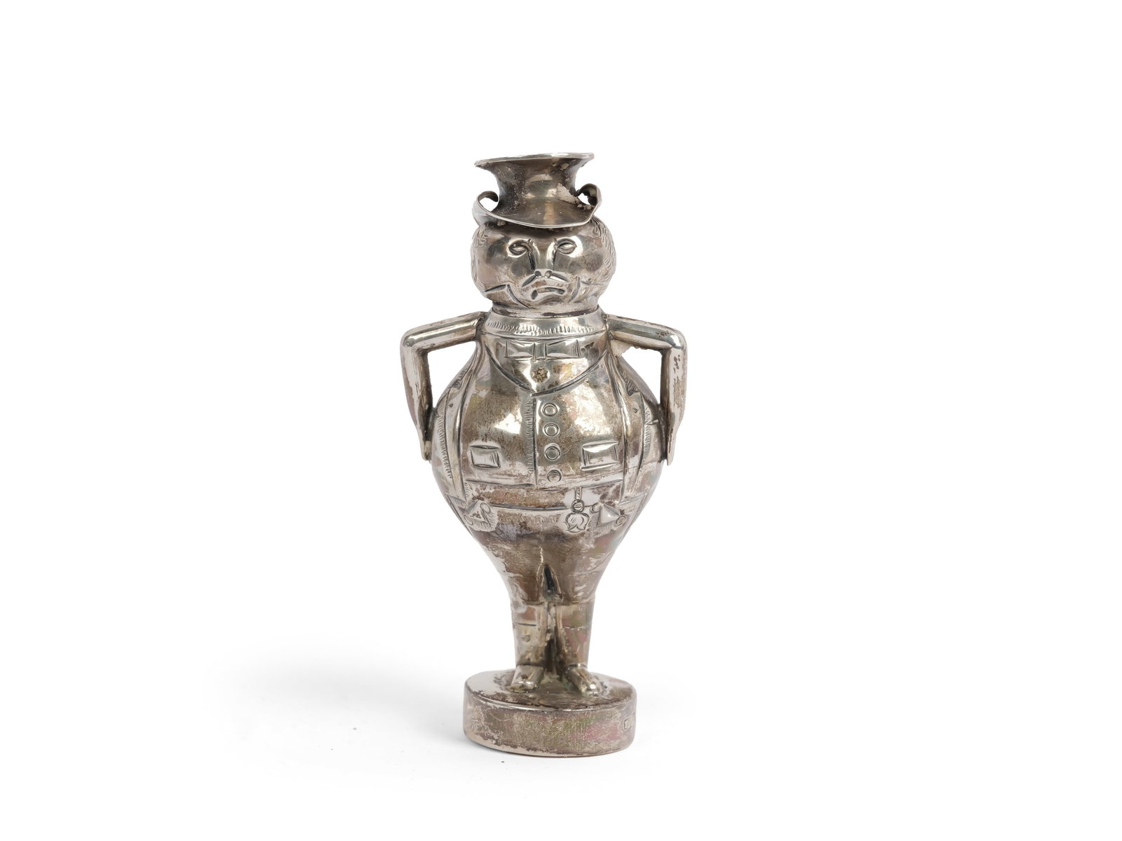 SPICE SHAKER, ENGLAND, HALLMARKED SILVER (1 of 2)