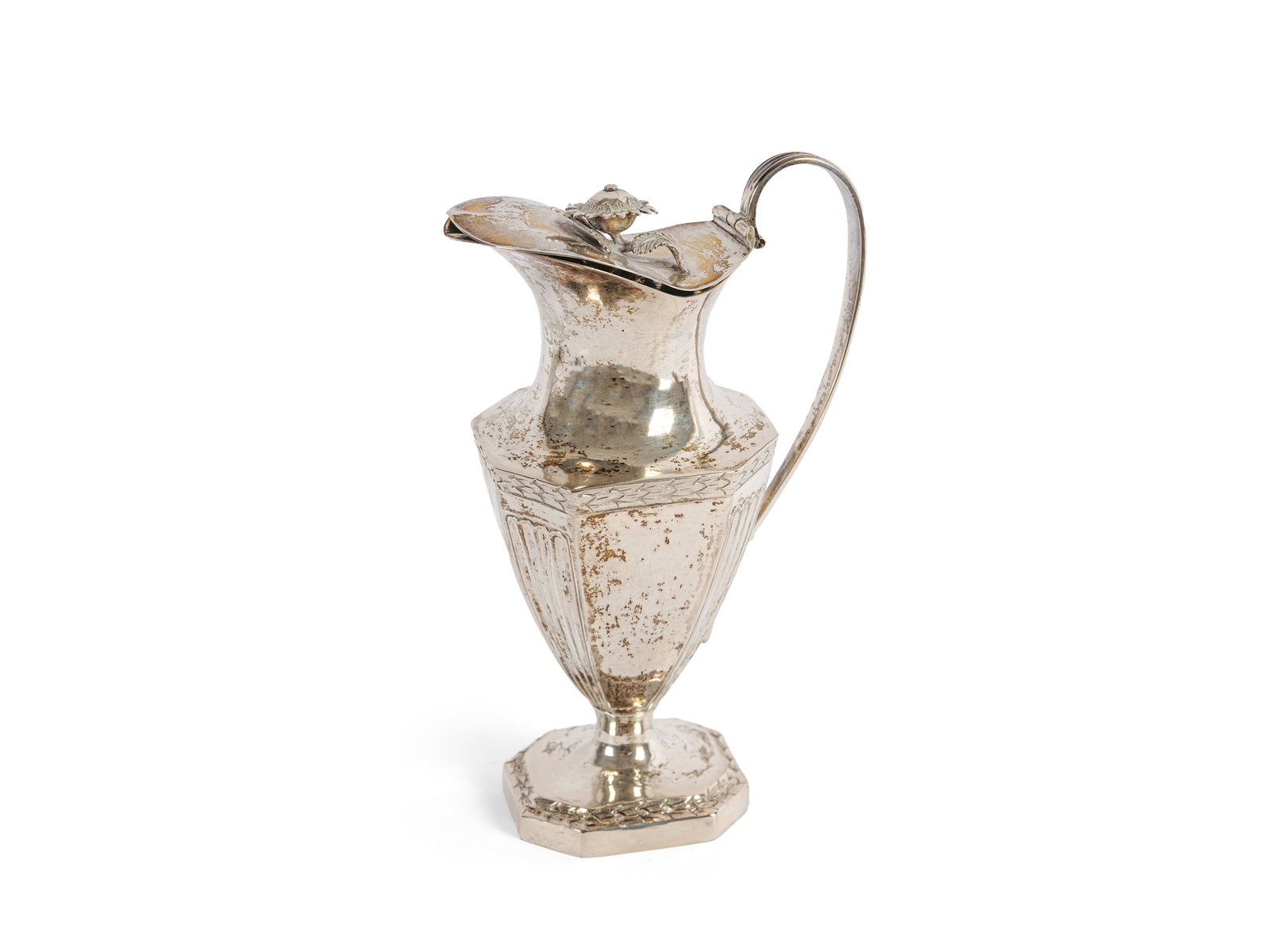 SILVER PITCHER, AUGSBURG, CIRCA 1800/10 (1 of 4)