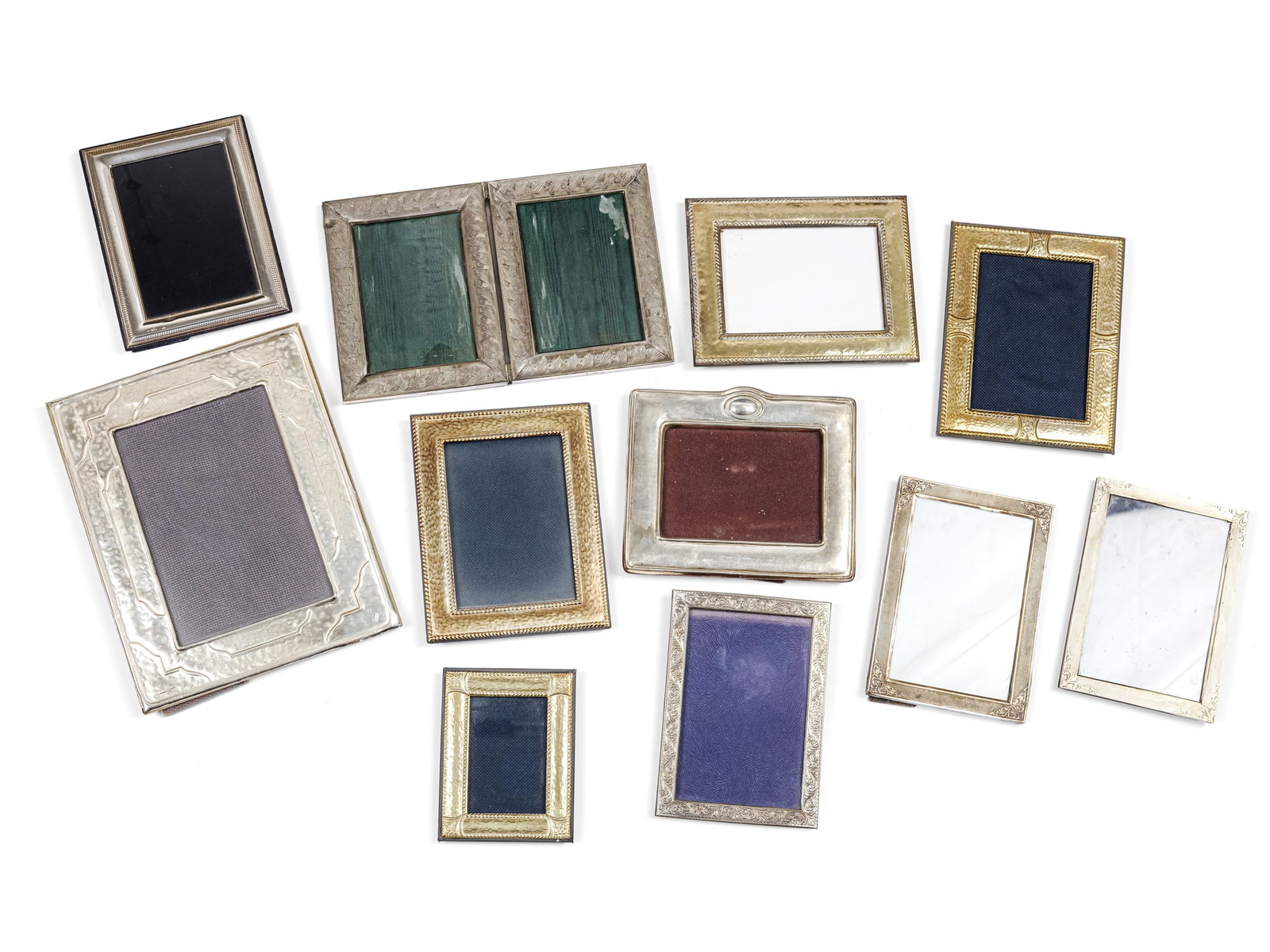 BUNDLE: 11 SILVER FRAMES (1 of 2)