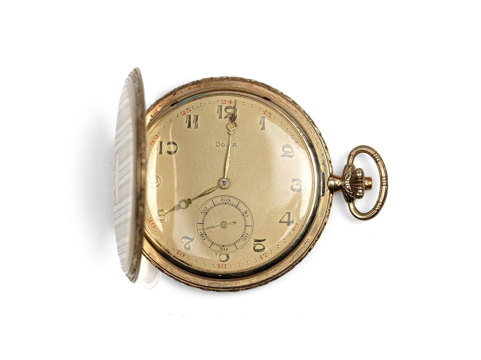 DOUBLE-CASE POCKET WATCH, DOXA (1 of 4)