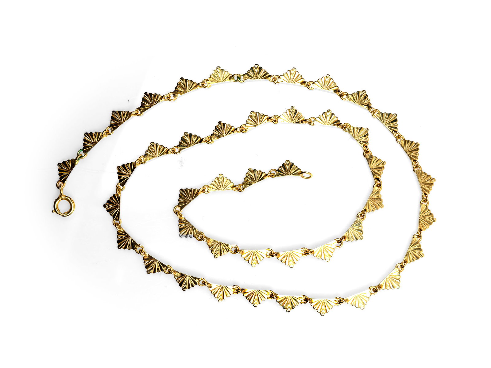 GOLD CHAIN, 14 KT YELLOW GOLD, HALLMARKED (1 of 2)