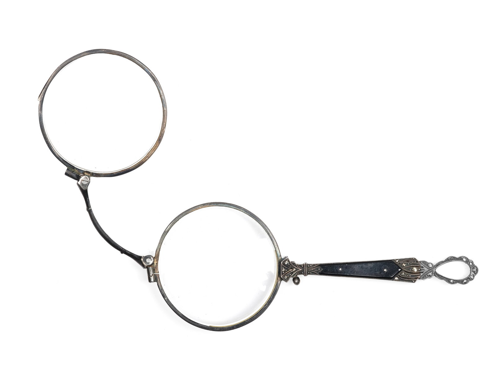 LORGNETTE MAGNIFYING GLASS, ART DECO (1 of 1)