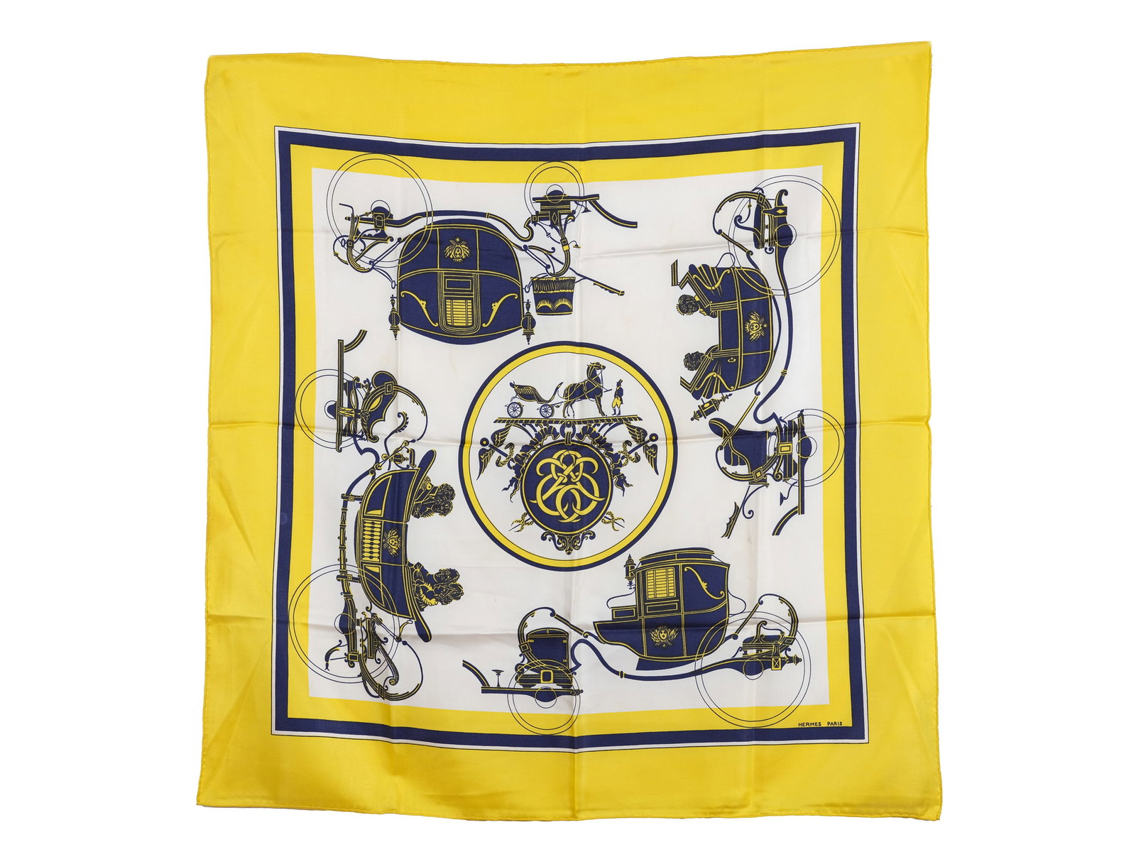 SMALL SCARF, PROBABLY HERMES PARIS (1 of 4)